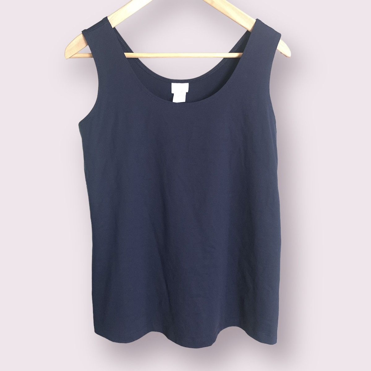 Chicos Black Tank Top Size M / US 6-8 / IT 42-44 - 1 Thumbnail