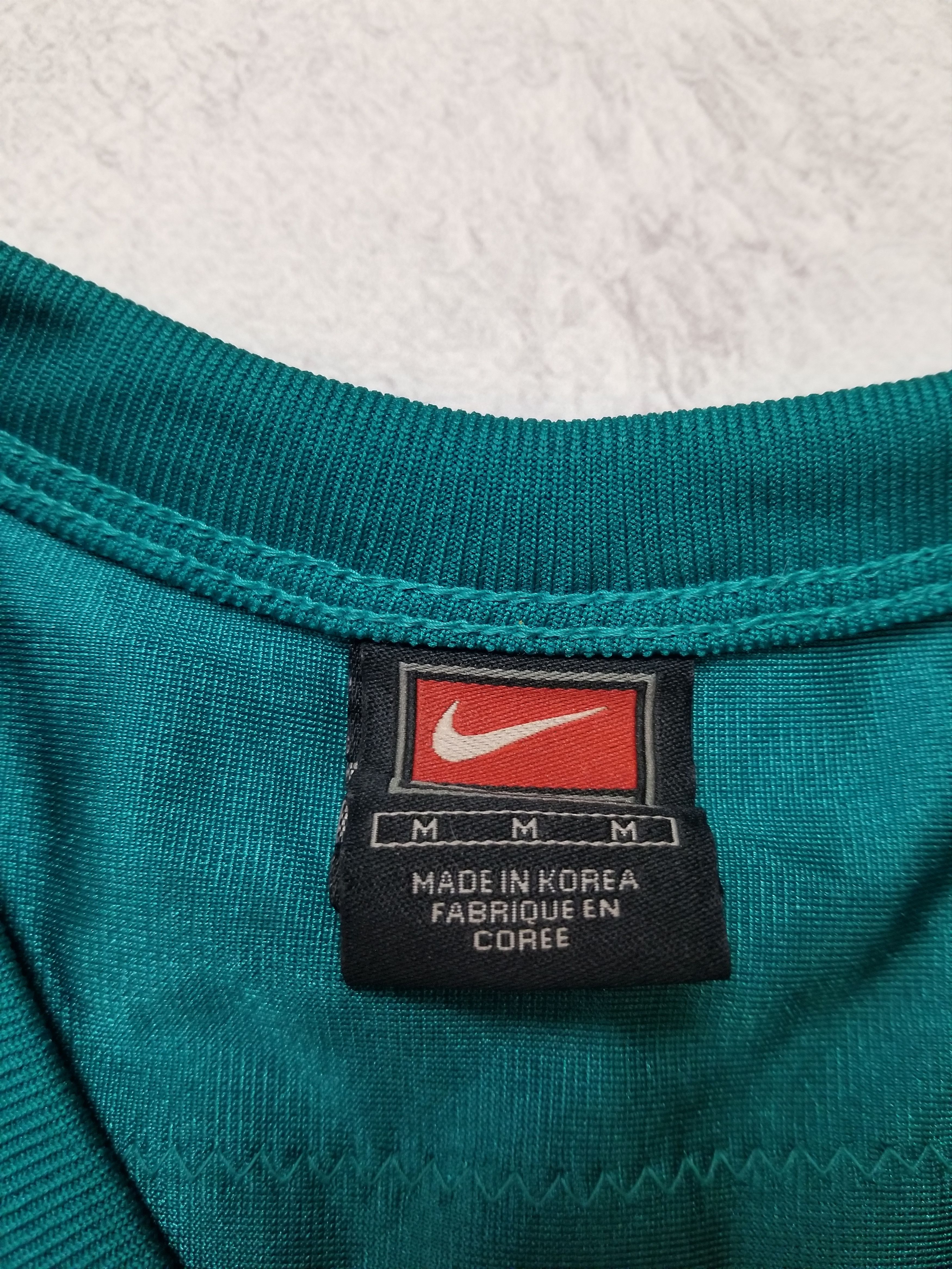 Nike VTG 90s Nike Zach Thomas Miami Dolphins NFL Teal Aqua Jersey Size US M / EU 48-50 / 2 - 14 Thumbnail