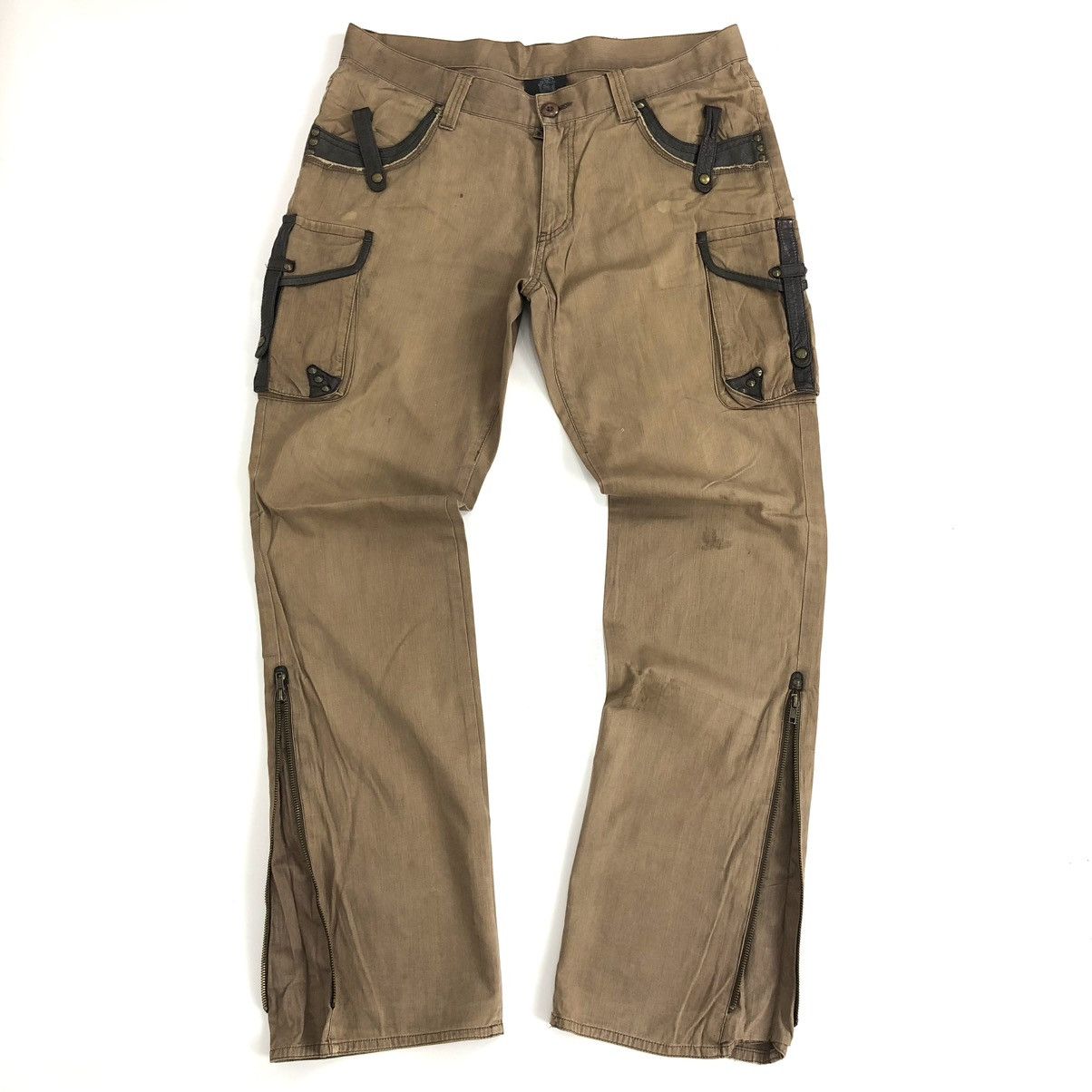 00s semantic design cargo pants semantic design 00s bondage cargo
