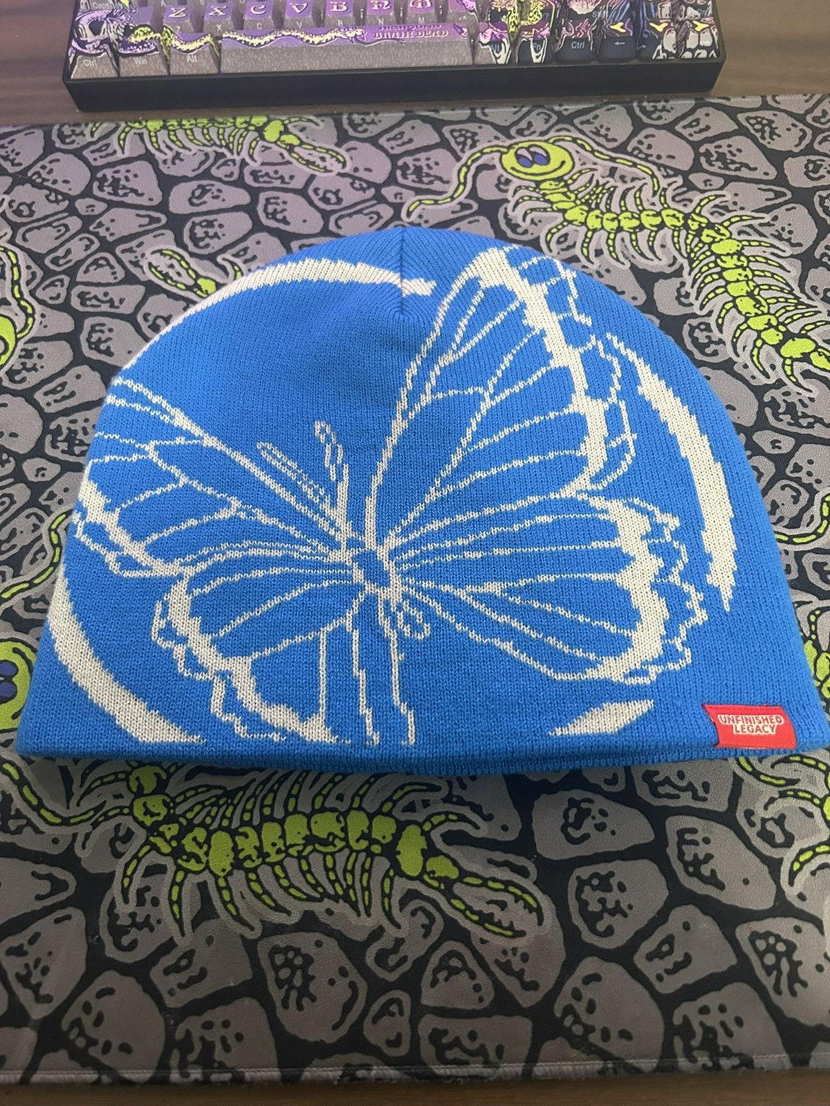 UNFINISHED LEGACY Unfinished Legacy Butterfly Beanie Size ONE SIZE - 1 Thumbnail