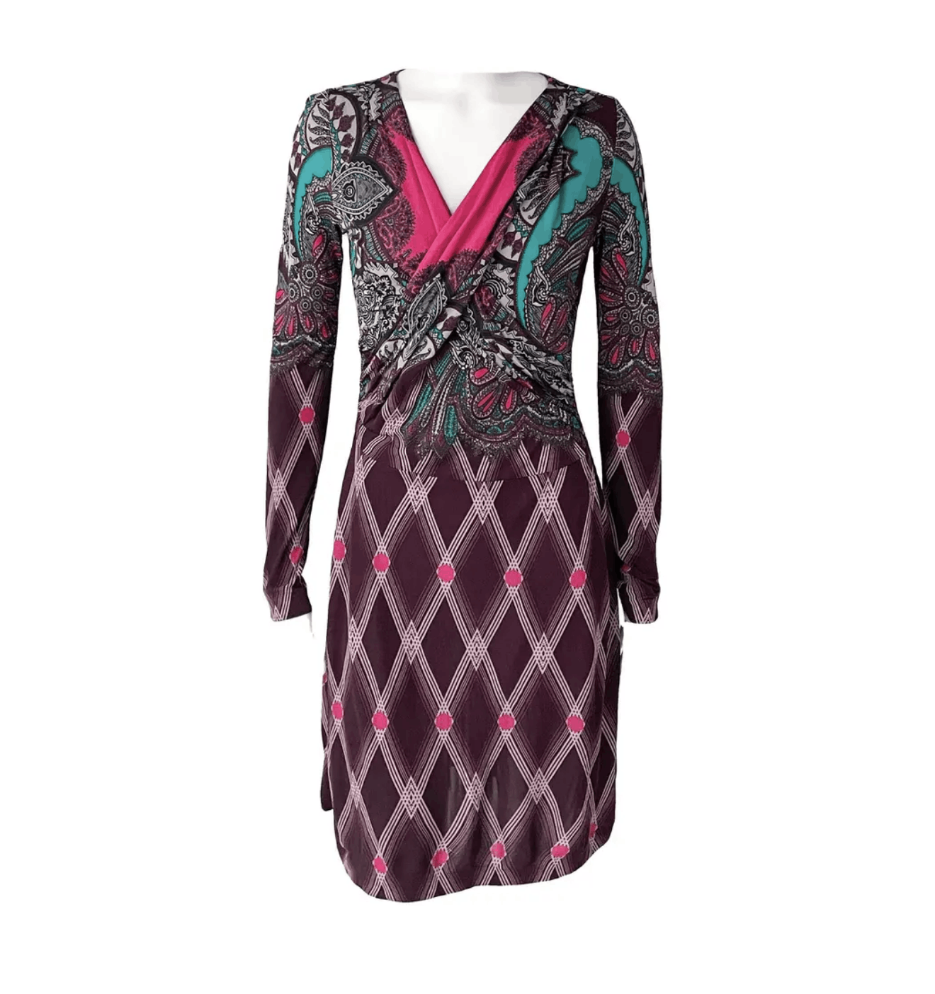 Etro geometric print dress Size S / US 4 / IT 40 - 1 Thumbnail