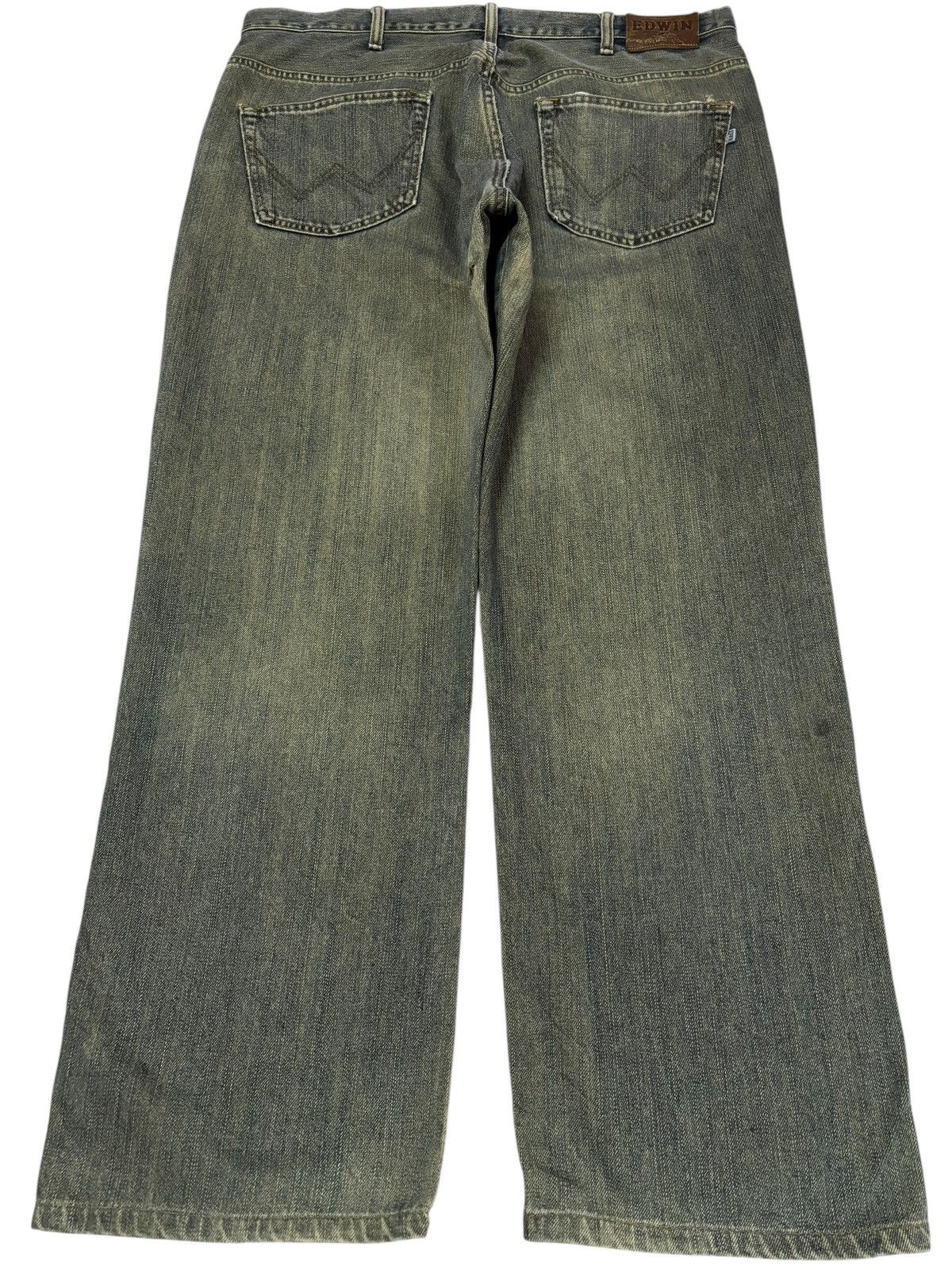 Edwin Vtg Edwin Japan 404 Distressed Jeans Size US 36 / EU 52 - 2 Thumbnail