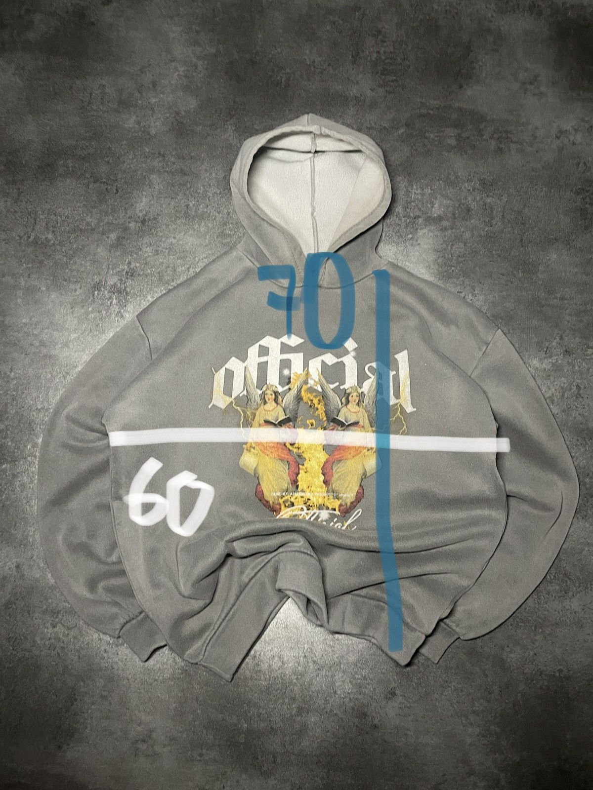 Vintage 🔥Offers🔥Streetwear Spellout Hoodie Boxy Fit Cozy Hype Size US M / EU 48-50 / 2 - 11 Thumbnail