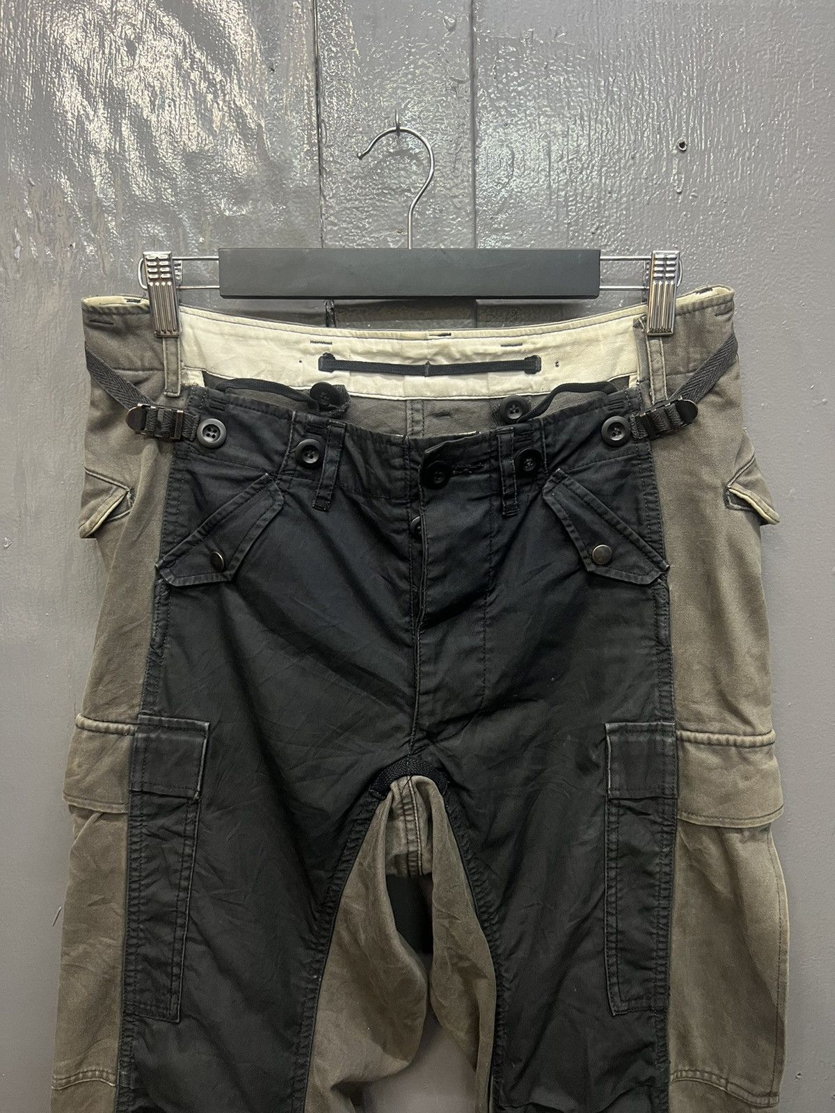 Maison MIHARA YASUHIRO 🔥MIHARAYASUHIRO RECONSTRUCT BONDAGE CARGO PANTS SIZE 32 Size US 32 / EU 48 - 5 Thumbnail