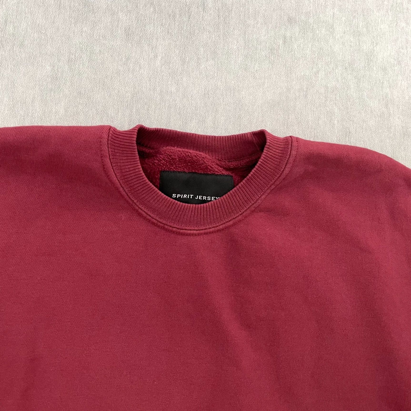 ESPIRIT VINTAGE Spirit Jersey Sweater Unisex Adults Pullover Fleece Red City Stars Tiger Stripes XS Men Women Size US M / EU 48-50 / 2 - 5 Thumbnail