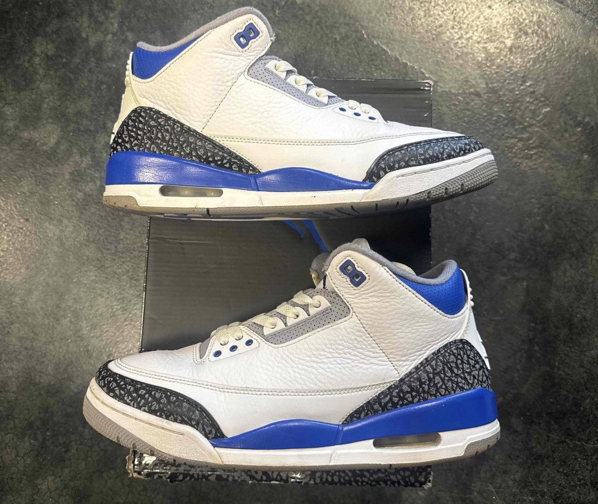 Jordan Brand Jordan 3 Racer Blue Size US 10 / EU 43 - 1 Thumbnail
