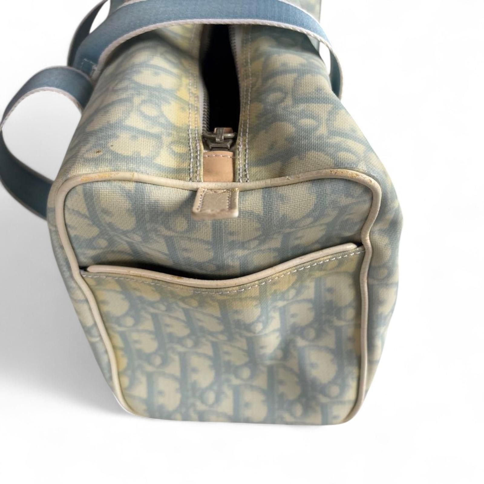 Christian Dior Monsieur Dior - Vintage Blue Monogram Travel Bag Size ONE SIZE - 4 Thumbnail