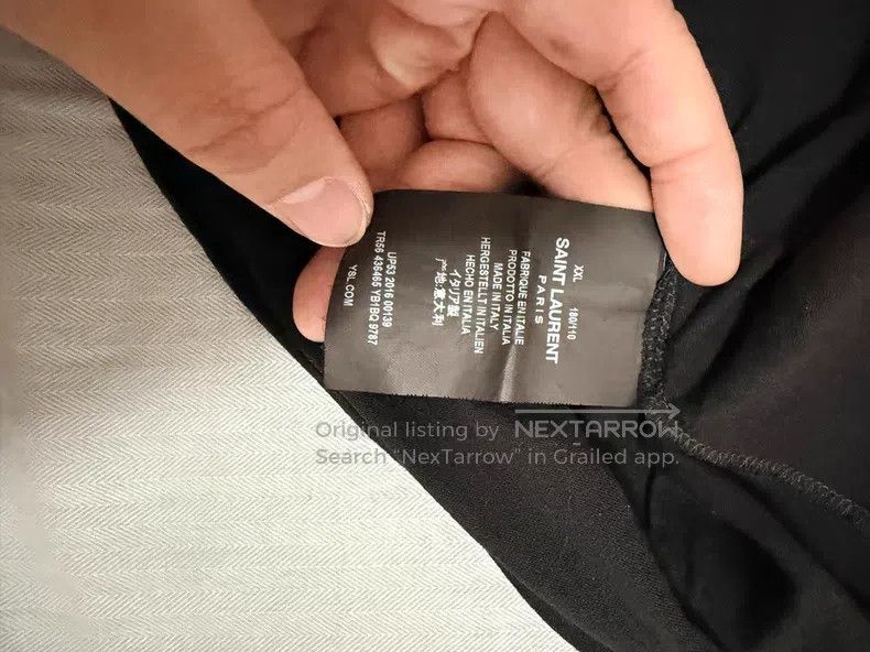 Saint Laurent Paris Saint Laurent Paris Black Snake Print Short-Sleeve T-Shirt Size US XXL / EU 58 / 5 - 4 Thumbnail