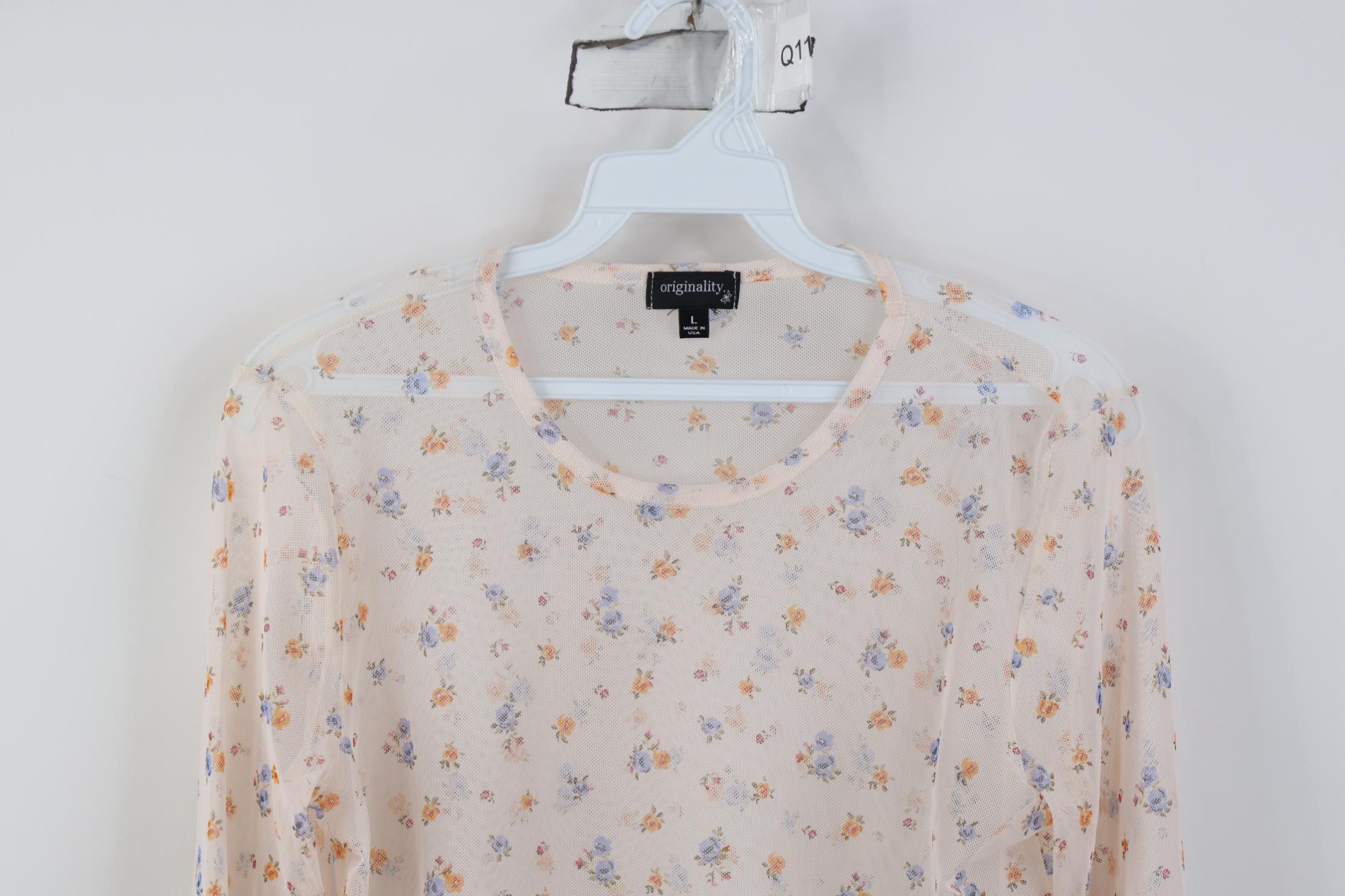 Vintage Vintage Y2K Babydoll Fairy Mesh Long Sleeve T-Shirt USA Size L / US 10 / IT 46 - 2 Thumbnail