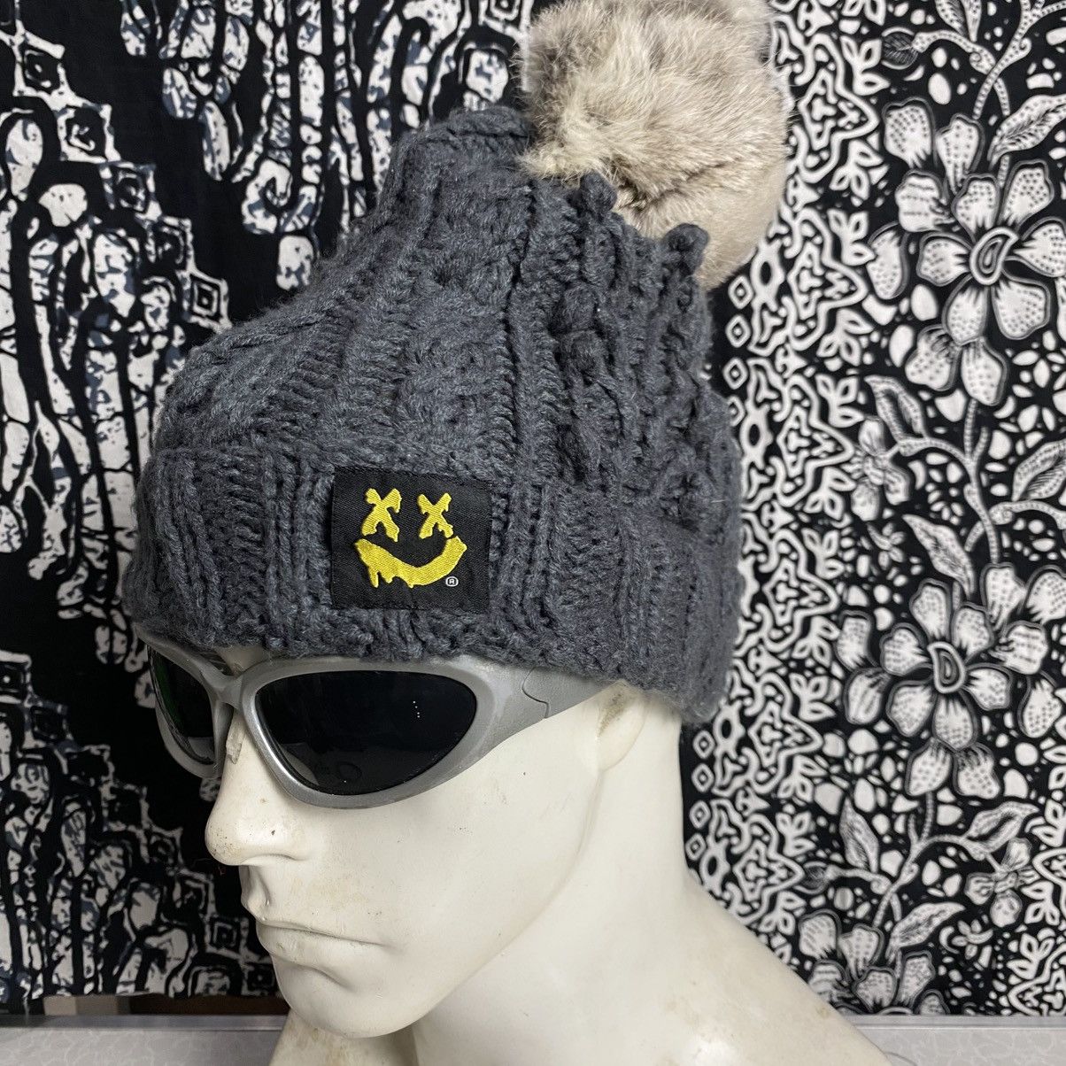 Japanese Brand × Vintage 2000s y2k world wide love Pom beanie hats Size ONE SIZE - 4 Thumbnail