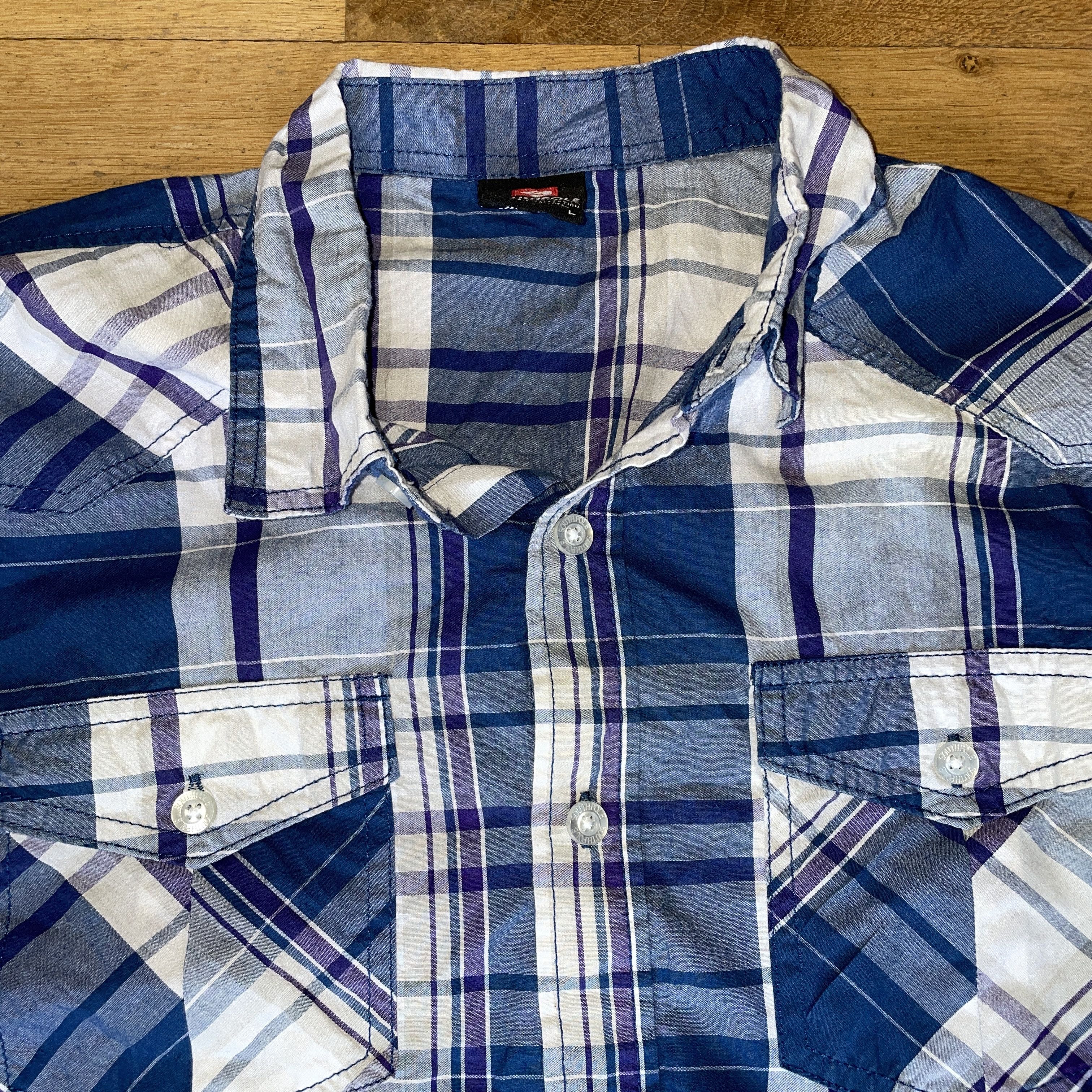 Southpole Southpole Men's Fashion Check Shirt Cotton Size L Size US L / EU 52-54 / 3 - 3 Thumbnail