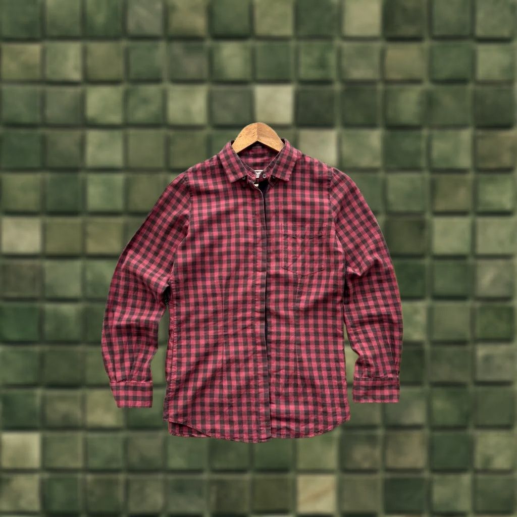 Golden Goose GOLDEN GOOSE DELUXE VENEZIA SHIRT Woomen Long Sleeve Button Up Luxury Red S Size S / US 4 / IT 40 - 1 Thumbnail