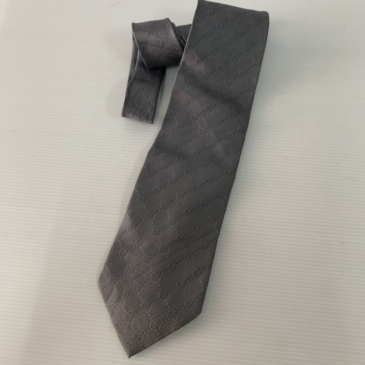 Gucci Authentic Gucci Silk Tie Size ONE SIZE - 2 Thumbnail