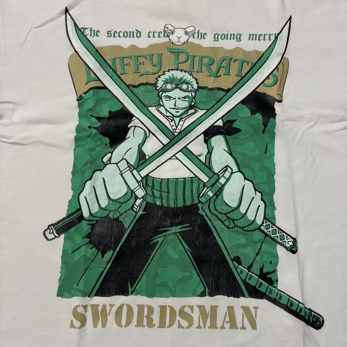 Japanese Brand × Vintage RARE Vintage One Piece Solo “Zoro” Swordsman Size US L / EU 52-54 / 3 - 2 Thumbnail