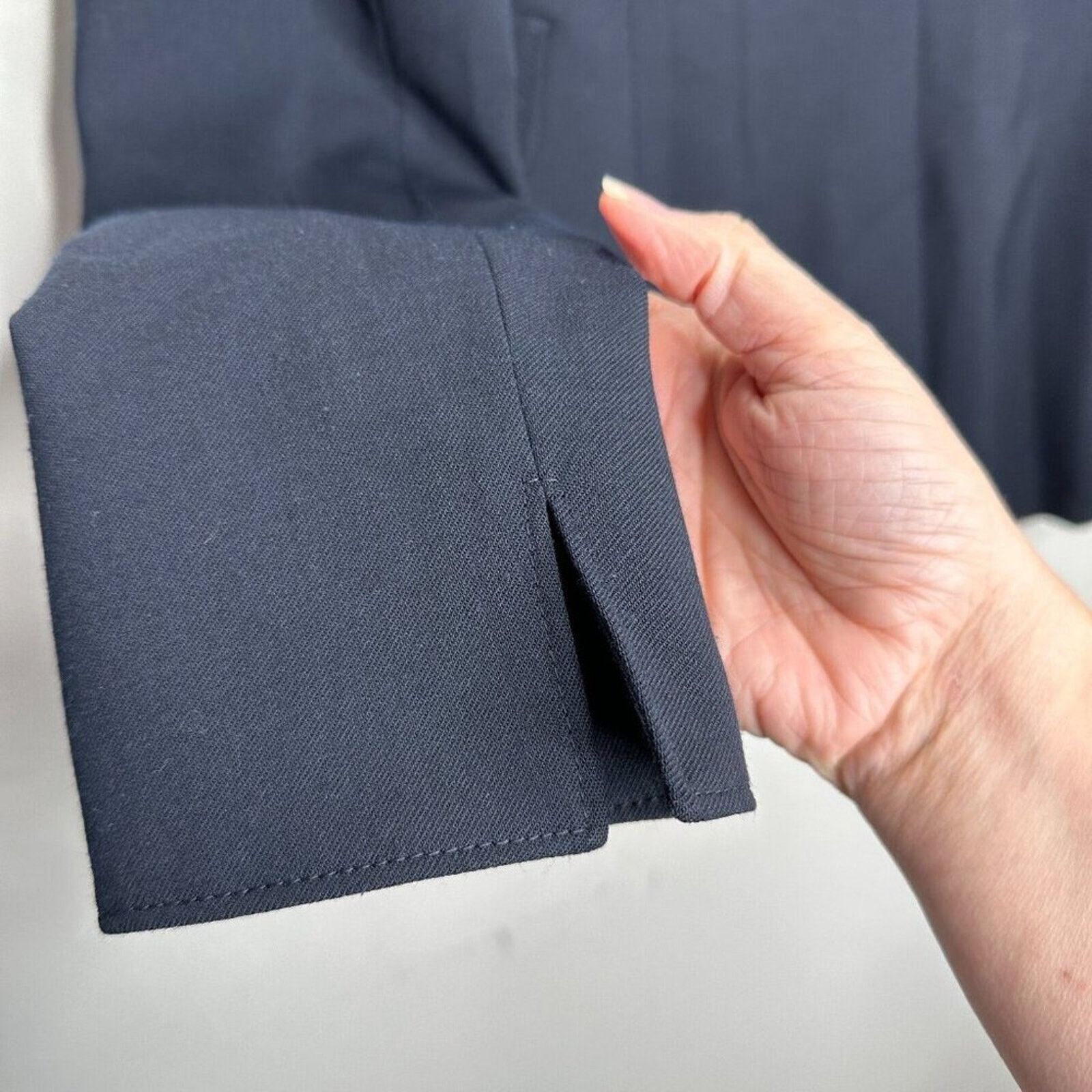 Akris Akris Punto Black Single Button Front Flap Pockets Blazer 2 Size XS / US 0-2 / IT 36-38 - 5 Thumbnail