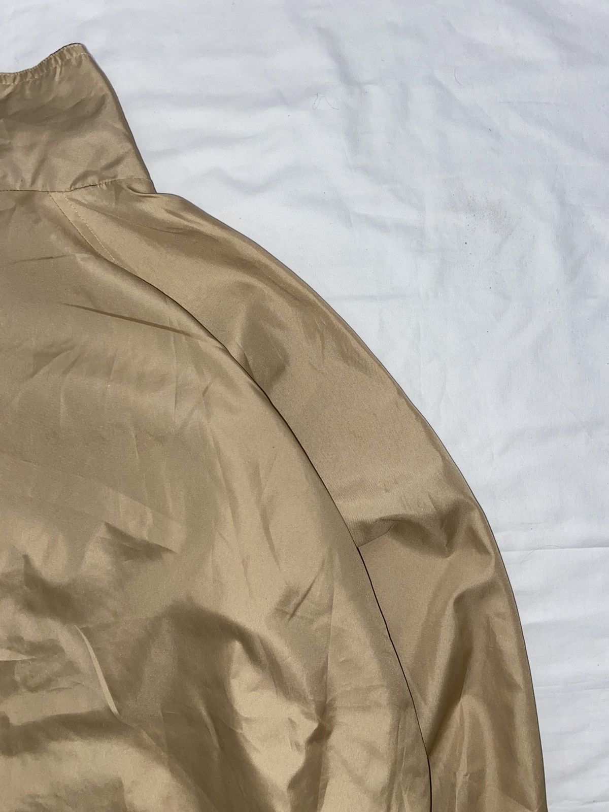 Pierre Balmain × Vintage Pierre Balmain Vintage 90s Beige Navy Light Jacket Luxury Size US L / EU 52-54 / 3 - 11 Thumbnail
