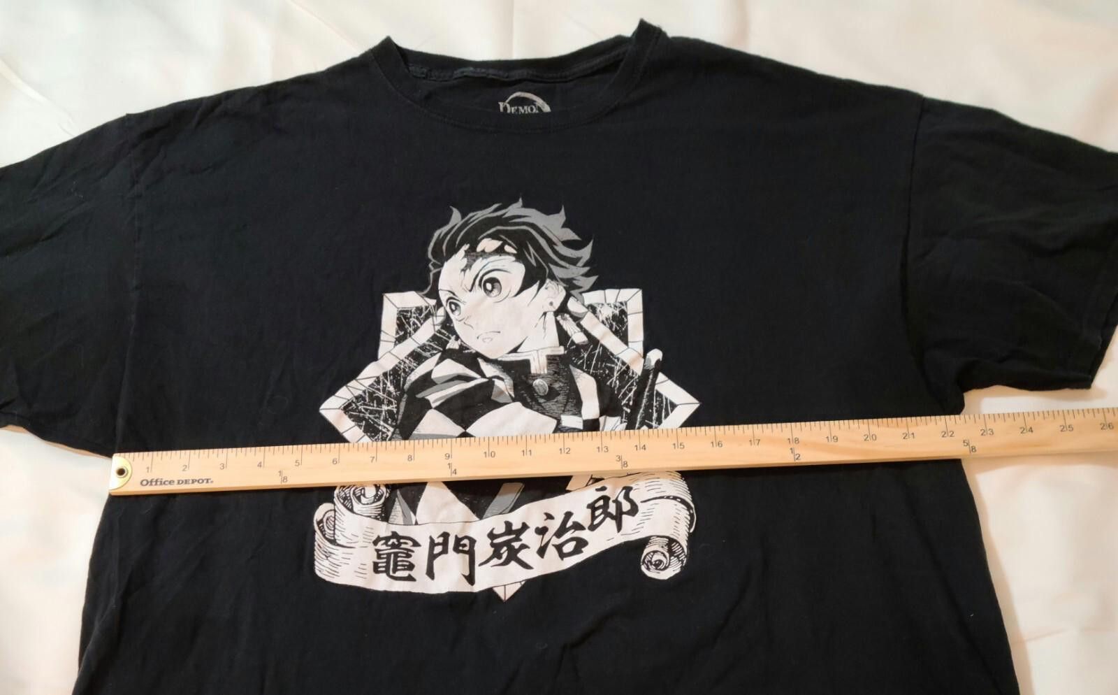 Designer Demon Slayer Kimetsu No Yaiba LS Graphic Shirt Adult Size 2X Size US XXL / EU 58 / 5 - 6 Thumbnail