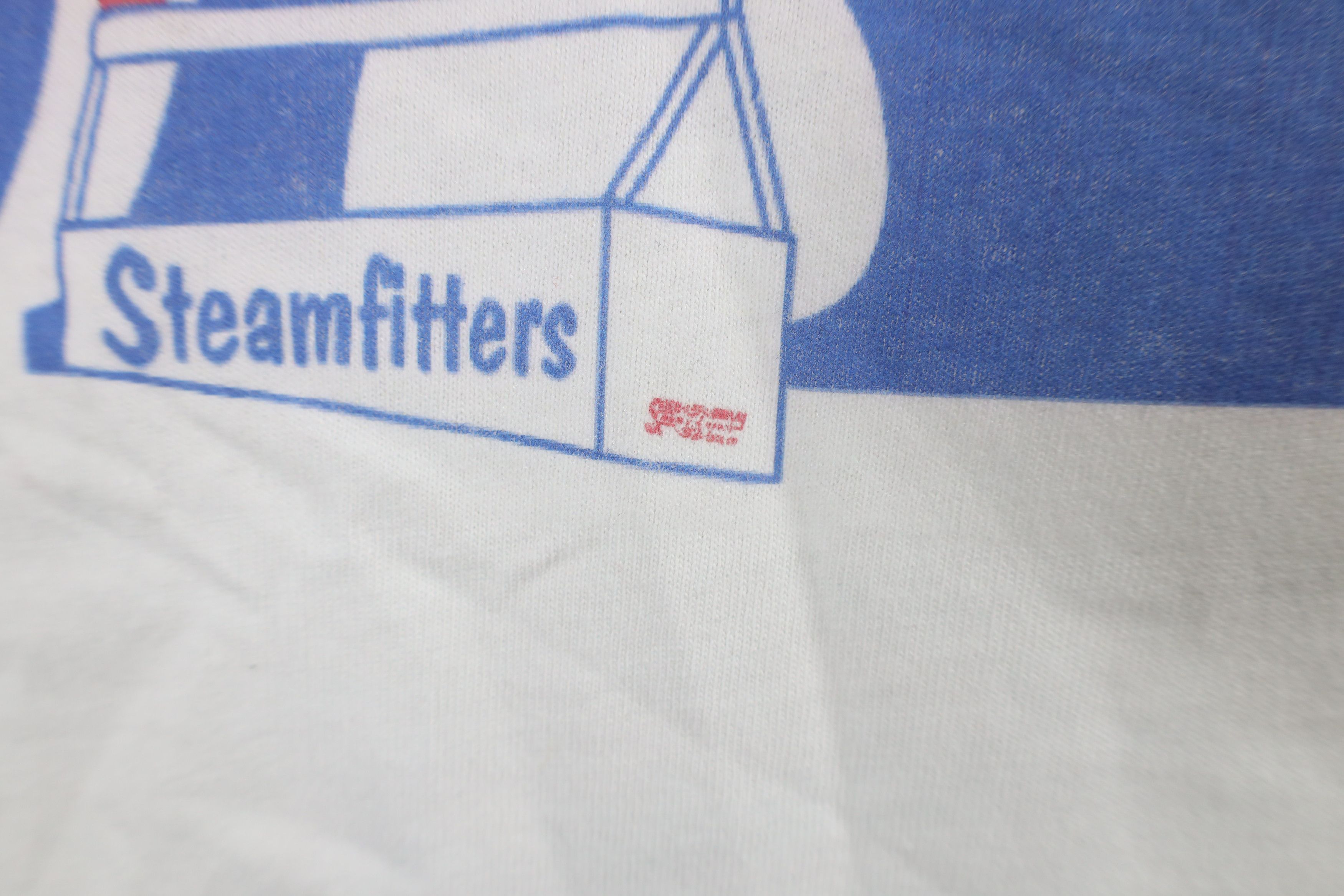 Vintage Vintage 90s Union Steamfitters Plumbers Union T-Shirt USA Size US XL / EU 56 / 4 - 5 Thumbnail