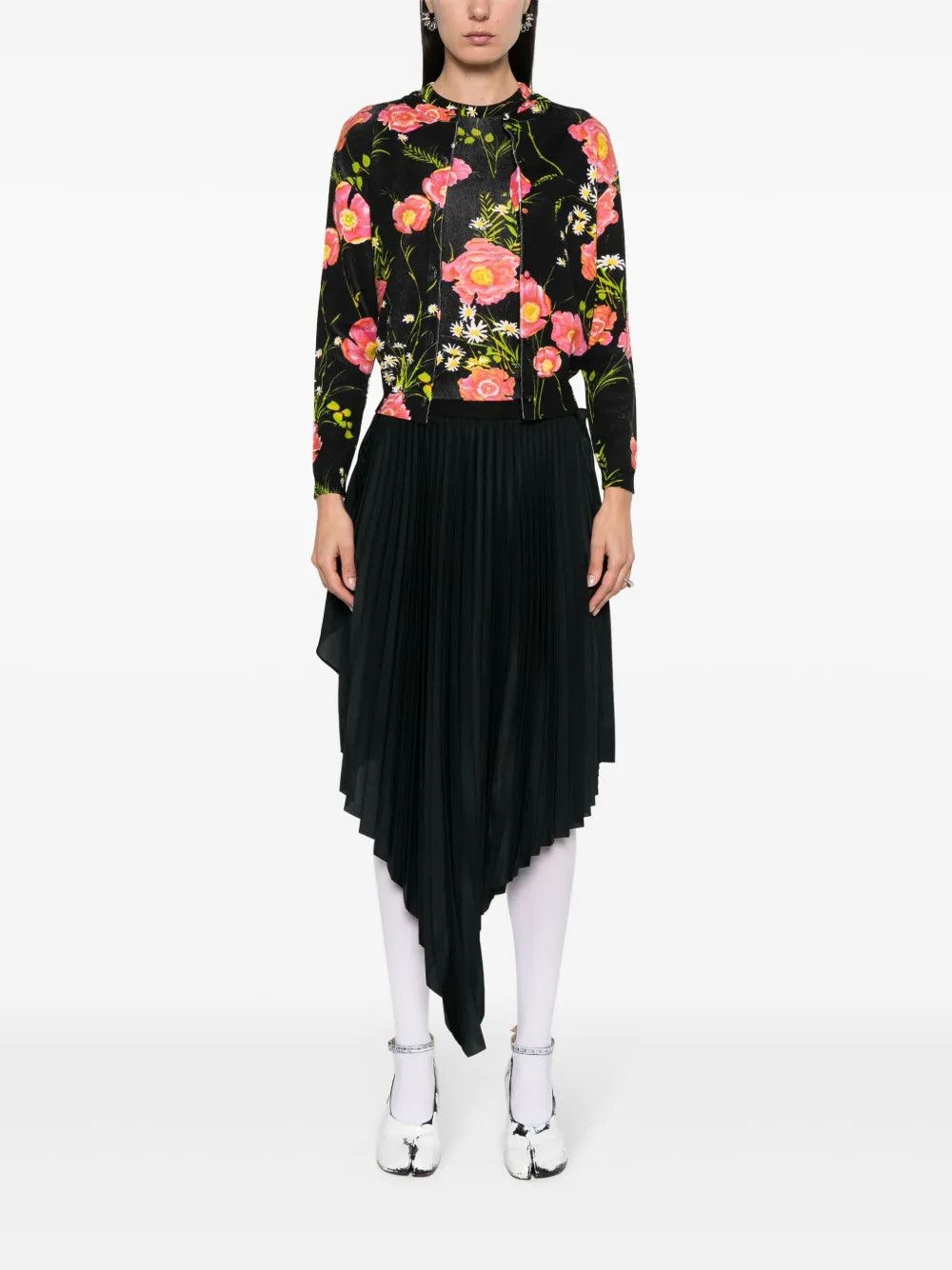 Balenciaga o1y0625 Cardigan in Multicolor Size S / US 4 / IT 40 - 5 Thumbnail