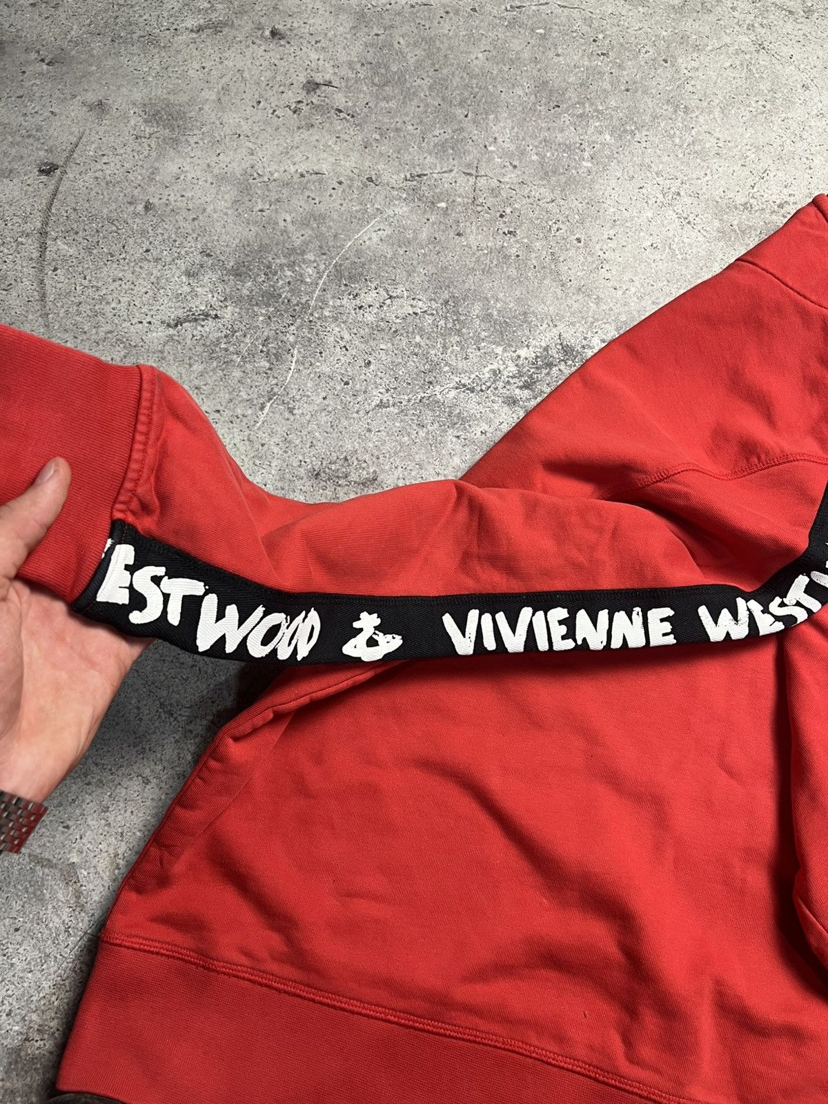 Vivienne Westwood Men's Vivienne Westwood Taped Sweatshirt Size US XXL / EU 58 / 5 - 8 Thumbnail