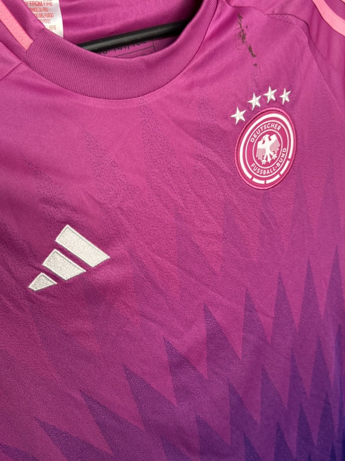 Adidas KIDS Germany 2024 Away Football Jersey T-Shirt Size US XS / EU 42 / 0 - 3 Thumbnail