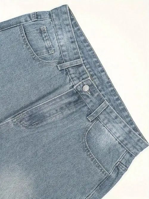 Jean Straight Leg VIntage 90s Jeans Denim Size US 32 / EU 48 - 4 Thumbnail