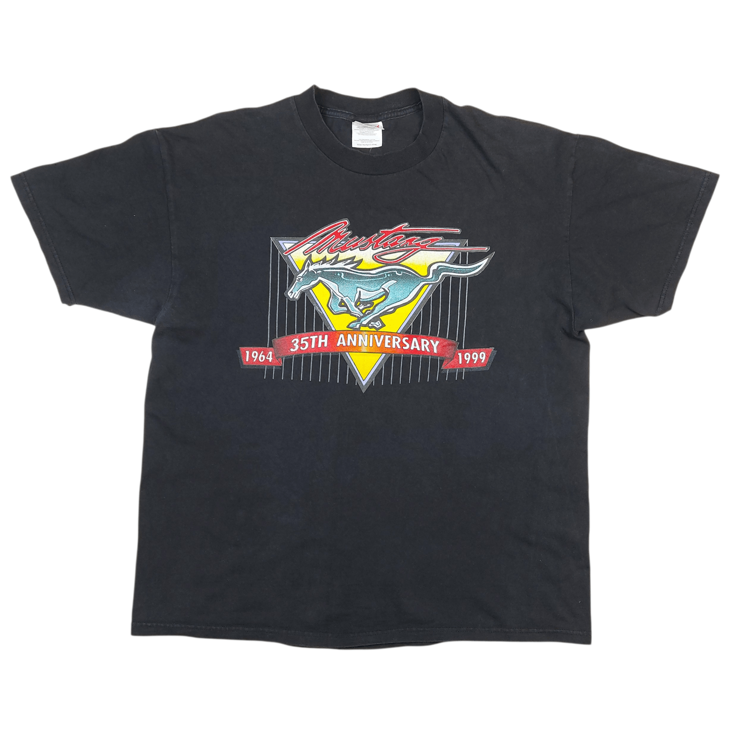 Mustang Vintage 90s Ford Mustang 35th Anniversary 1964 - 1999 TEE Size US XL / EU 56 / 4 - 1 Thumbnail
