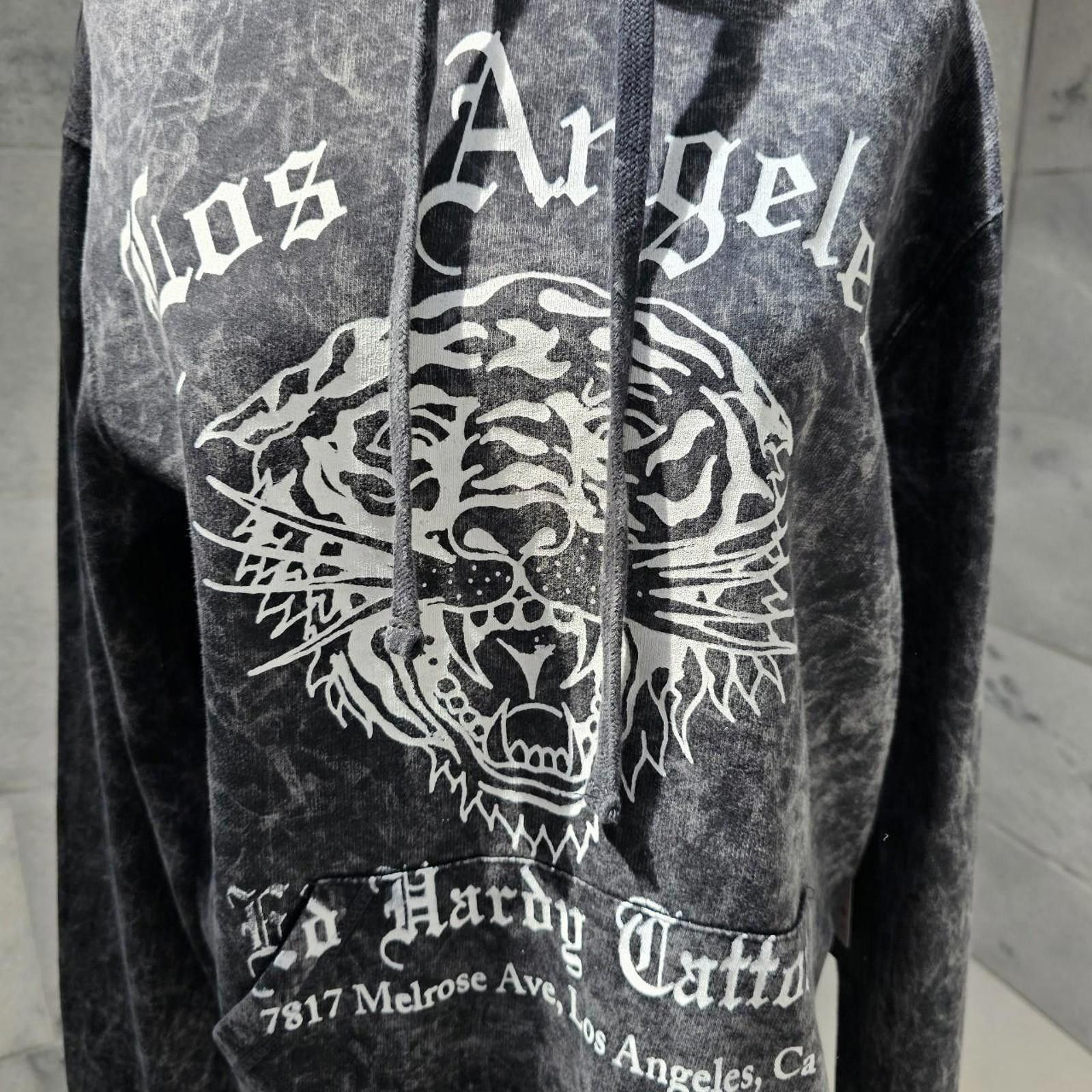 Ed Hardy Ed Hardy Men's Grey and White Sweatshirt Size US S / EU 44-46 / 1 - 2 Thumbnail