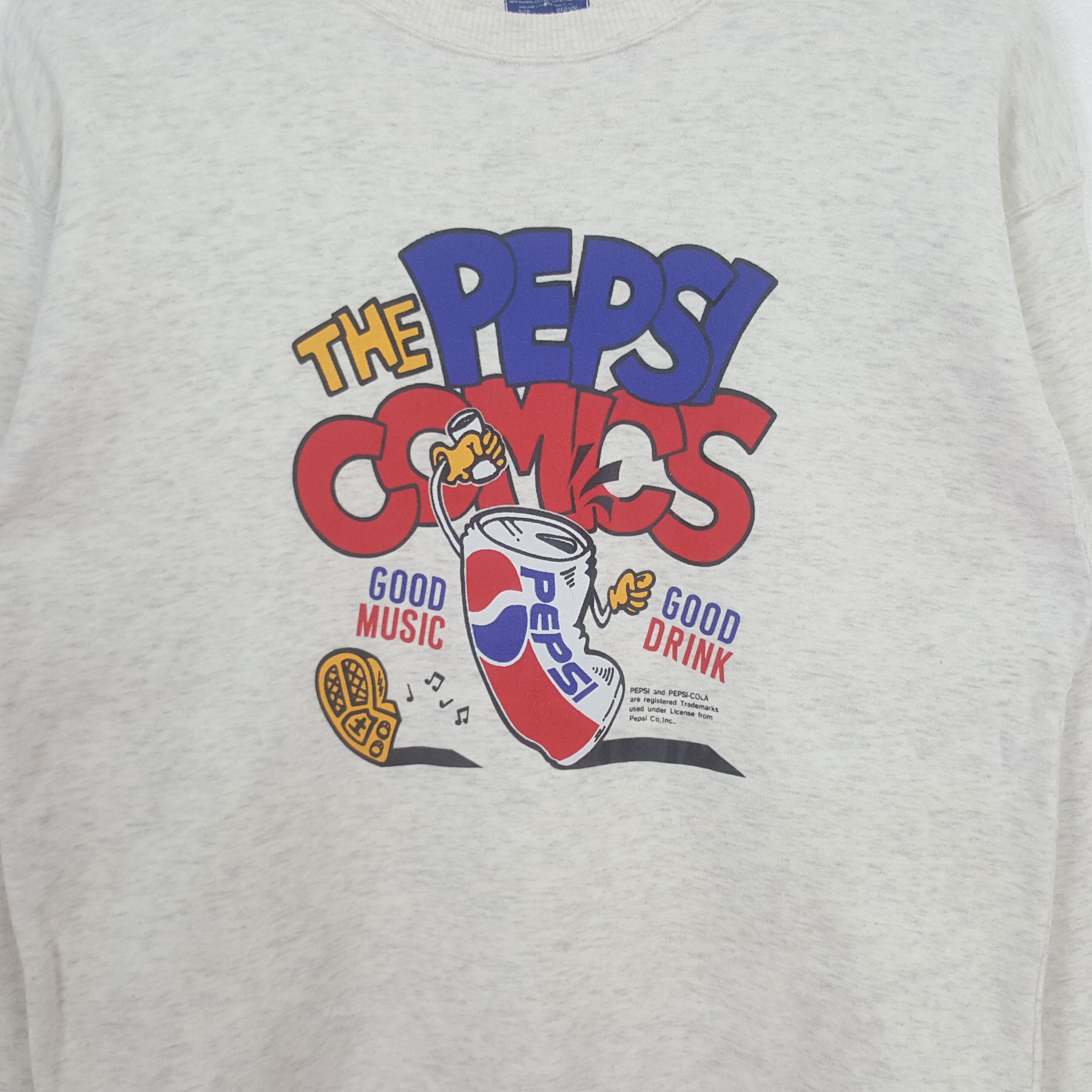 Pepsi Vintage 90's The Pepsi Comics Promo Sweatshirt C306N1 Size US S / EU 44-46 / 1 - 2 Thumbnail