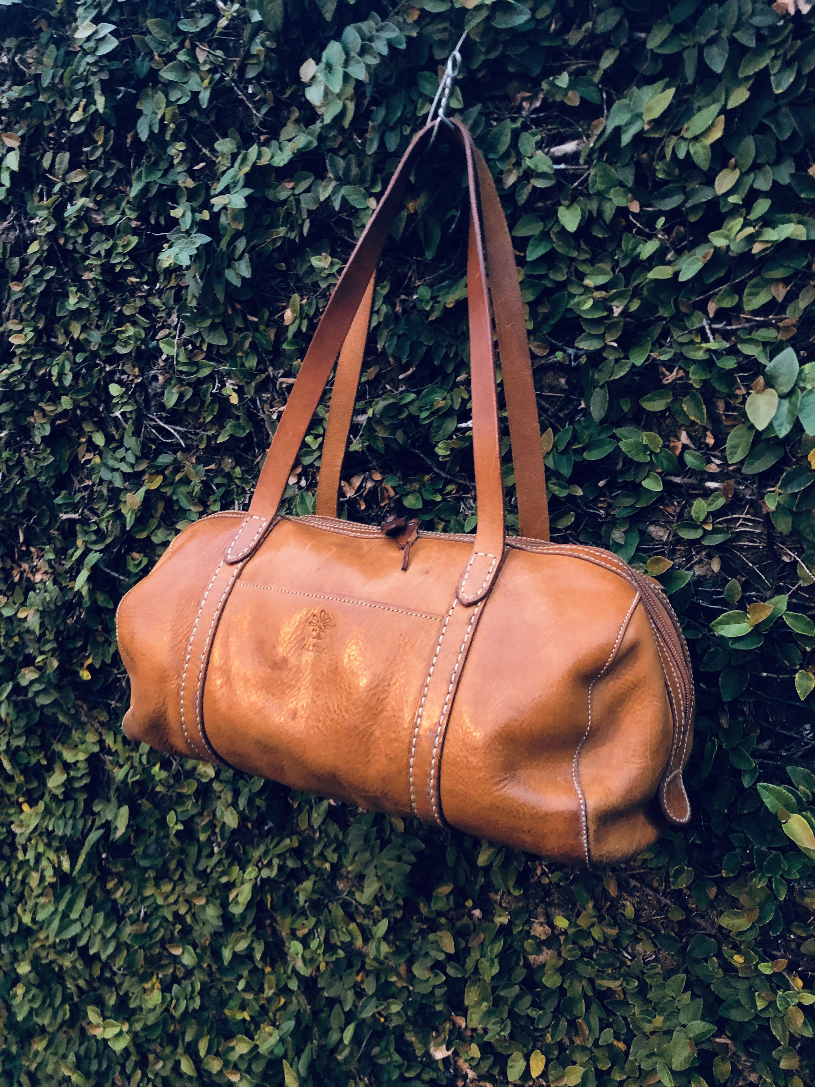 Handmade Alberto Italian Handmade Style Leather Bag Handle Size ONE SIZE - 3 Thumbnail