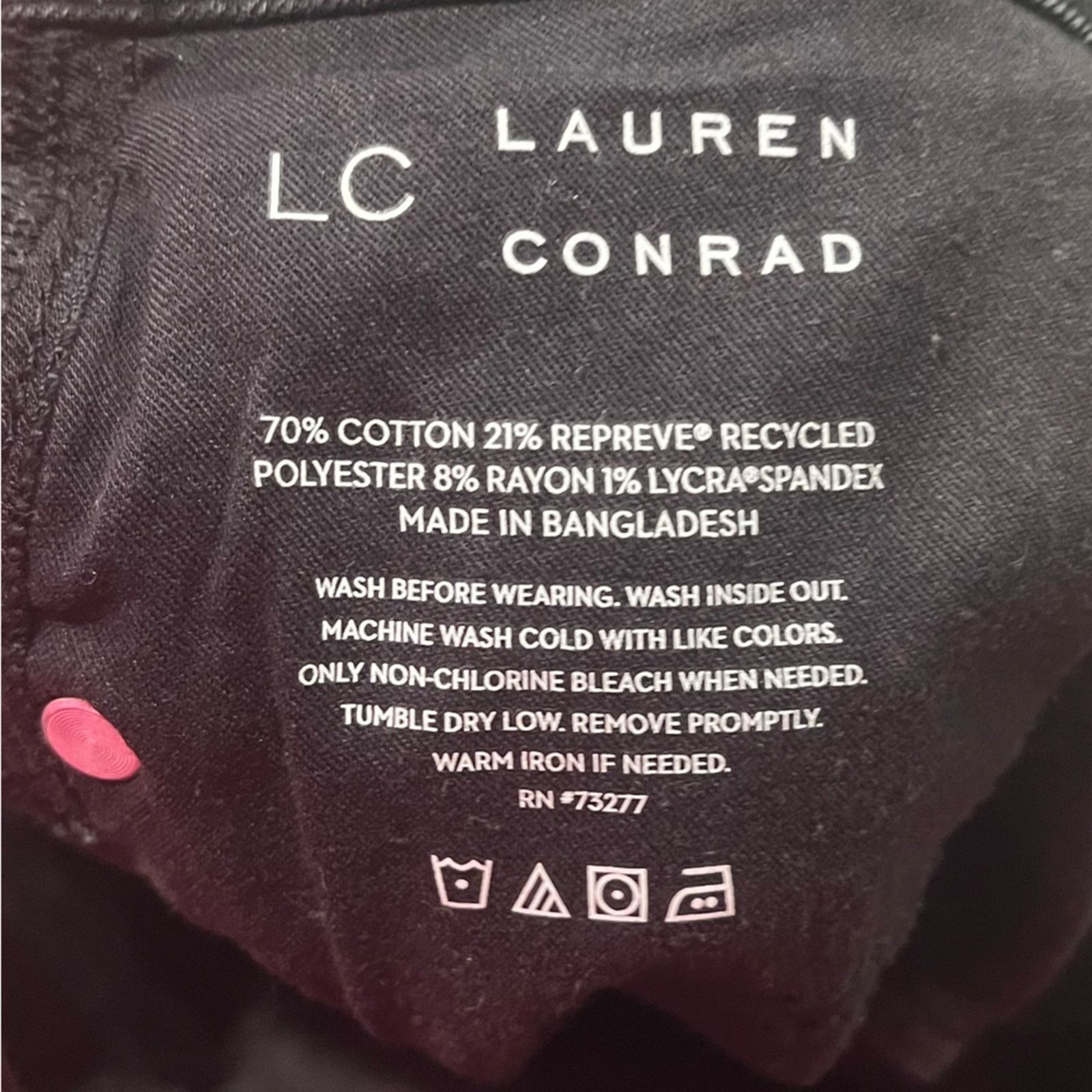Lauren Conrad LC Lauren Conrad Skinny Jeans Mid Rise Whisker Denim Size 26" / US 2 / IT 38 - 8 Thumbnail