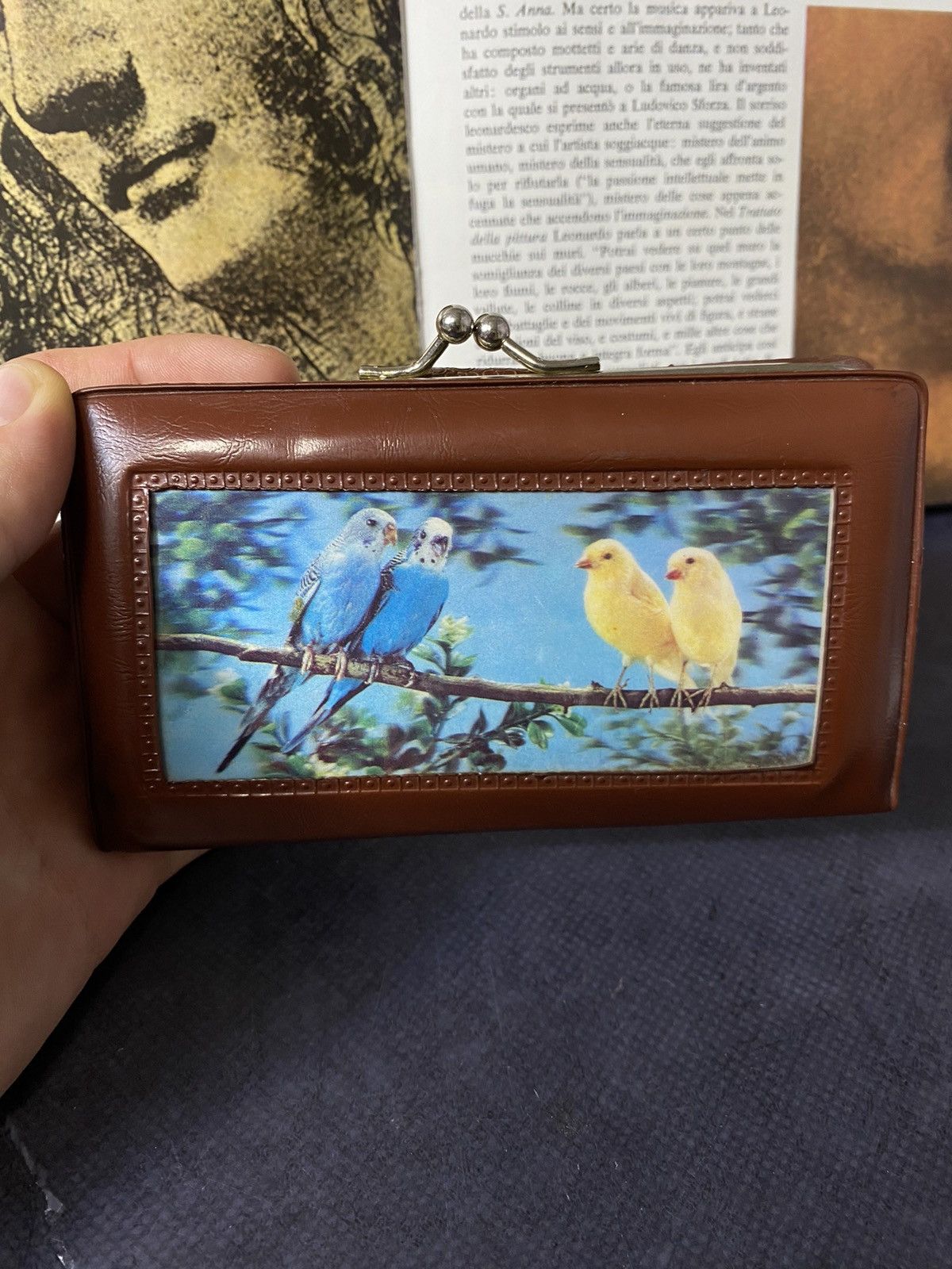 Japanese Brand × Jewelry × Vintage Vintage Bird Wallet Shimmering Iridescent Size ONE SIZE - 5 Thumbnail