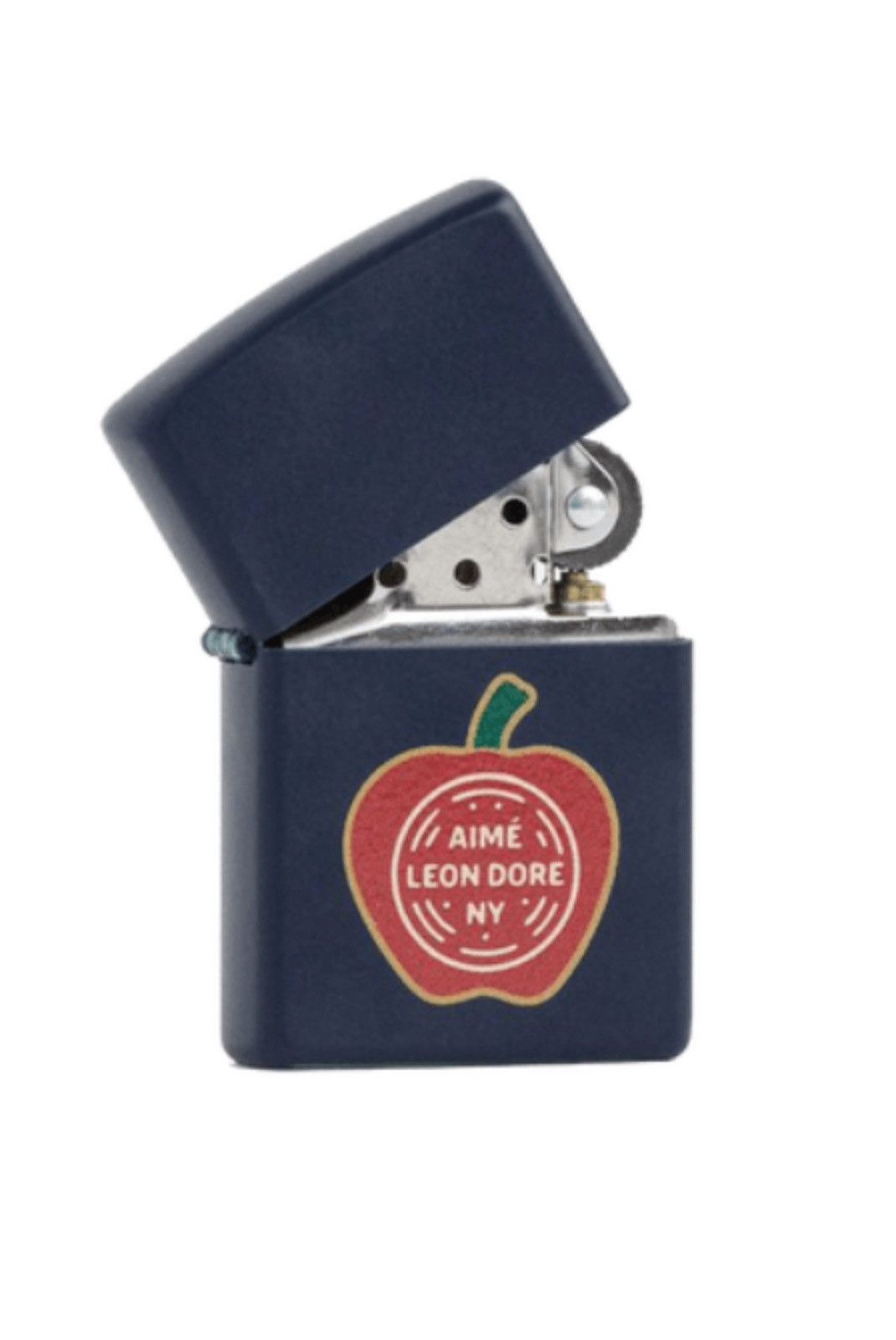 Aime Leon Dore ALD Big Apple Energy NYC Zippo Lighter Red/Navy Grailed