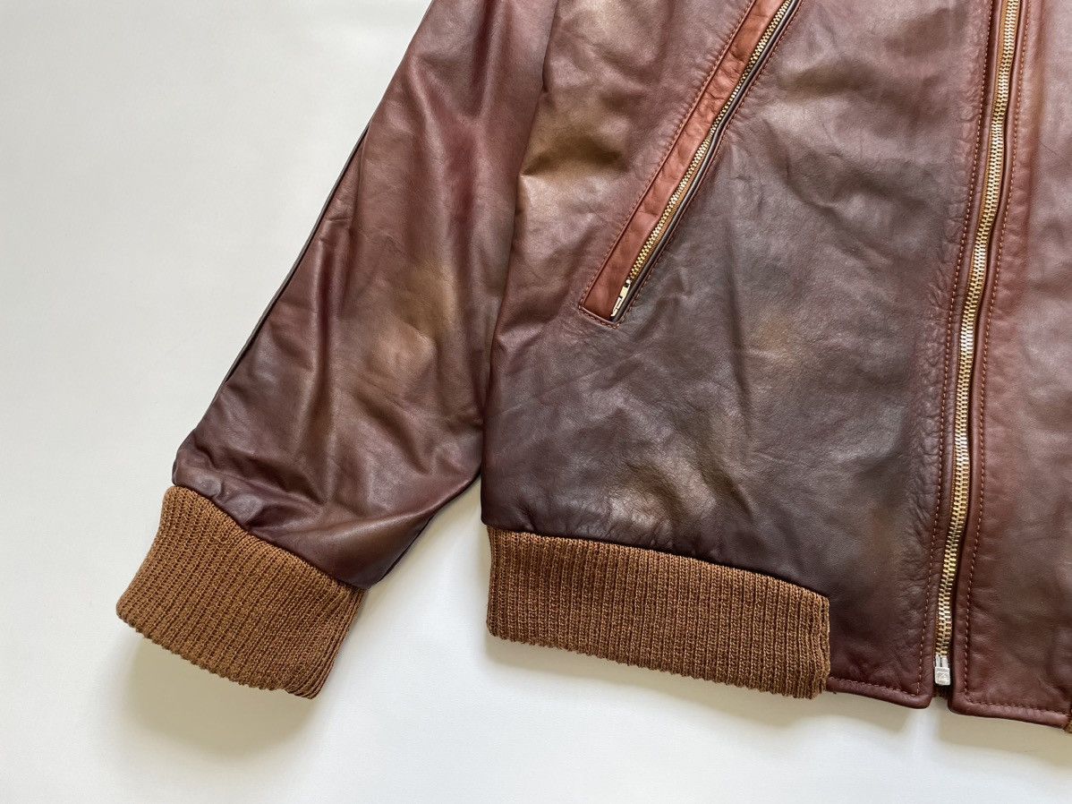 Maison Margiela S/S 04 ‘Five Zip’ Leather Bomber Jacket Size US M / EU 48-50 / 2 - 12 Thumbnail