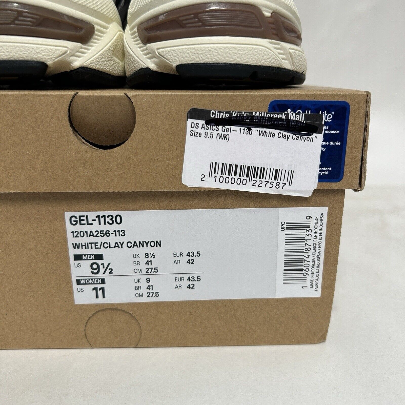 Asics ASICS Gel-1130 “White Clay Canyon” 2024 Size US 9.5 / EU 42-43 - 5 Thumbnail