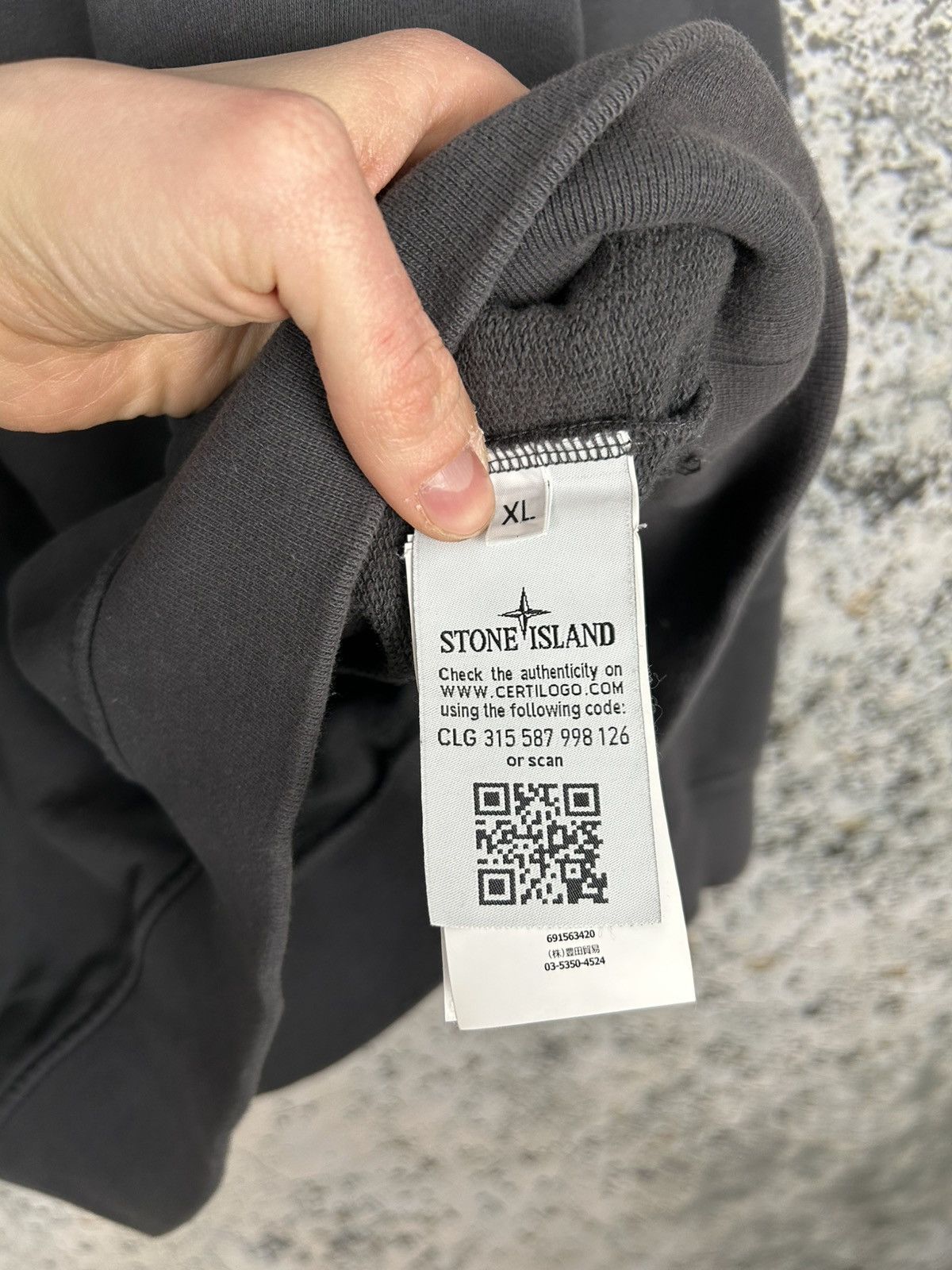 Stone Island Vintage Stone Island Patch Crewneck Designer Streetwear Rare Size US XL / EU 56 / 4 - 7 Thumbnail
