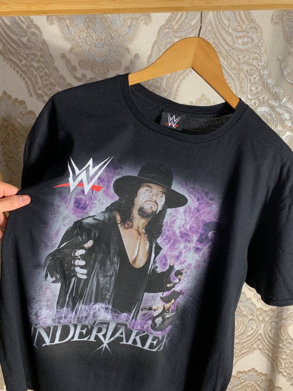 Vintage × WWE VERY RARE WWE UNDERTAKER WORLD WRESTLING ENTERTAINMENT Y2 Size US L / EU 52-54 / 3 - 2 Thumbnail