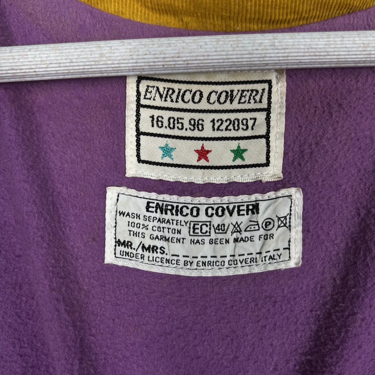Enrico Coveri 🔥 90s ENRICO COVERI JACKET Size US XS / EU 42 / 0 - 14 Thumbnail