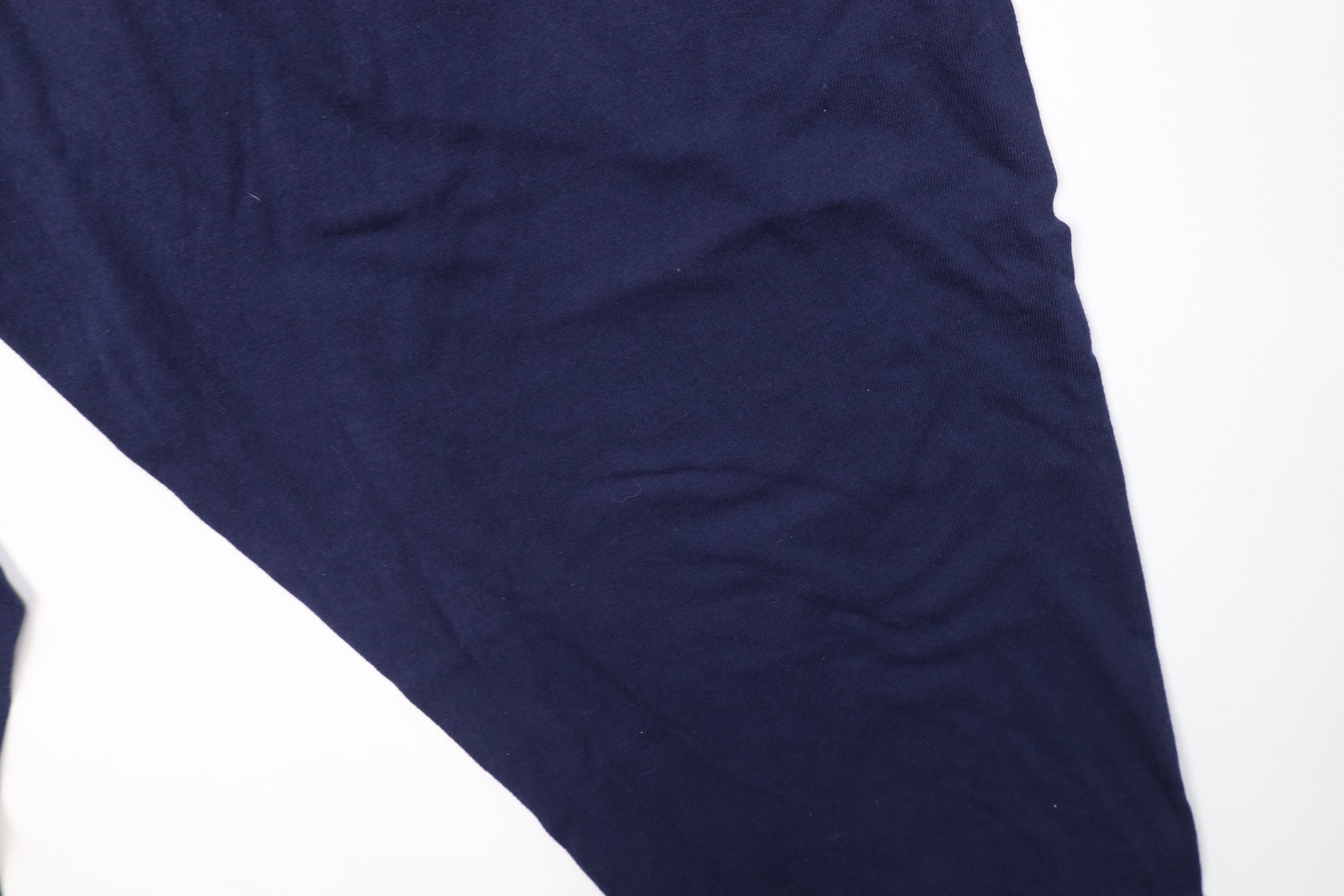 Russell Athletic Vintage 90s Y2K Russell Athletic Wide Leg Pants Blue Cotton Size US 36 / EU 52 - 13 Thumbnail