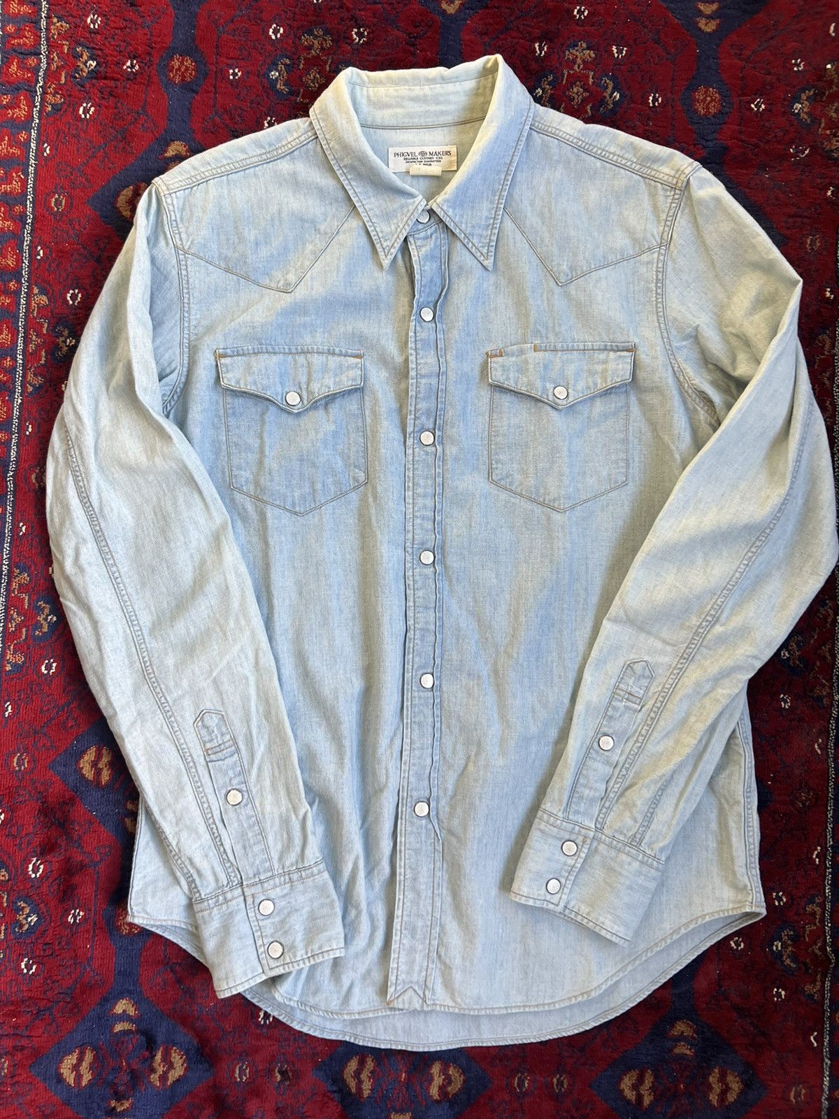 PHIGVEL MAKERS & Co. Phigvel Western Snap Shirt Size US S / EU 44-46 / 1 - 1 Thumbnail