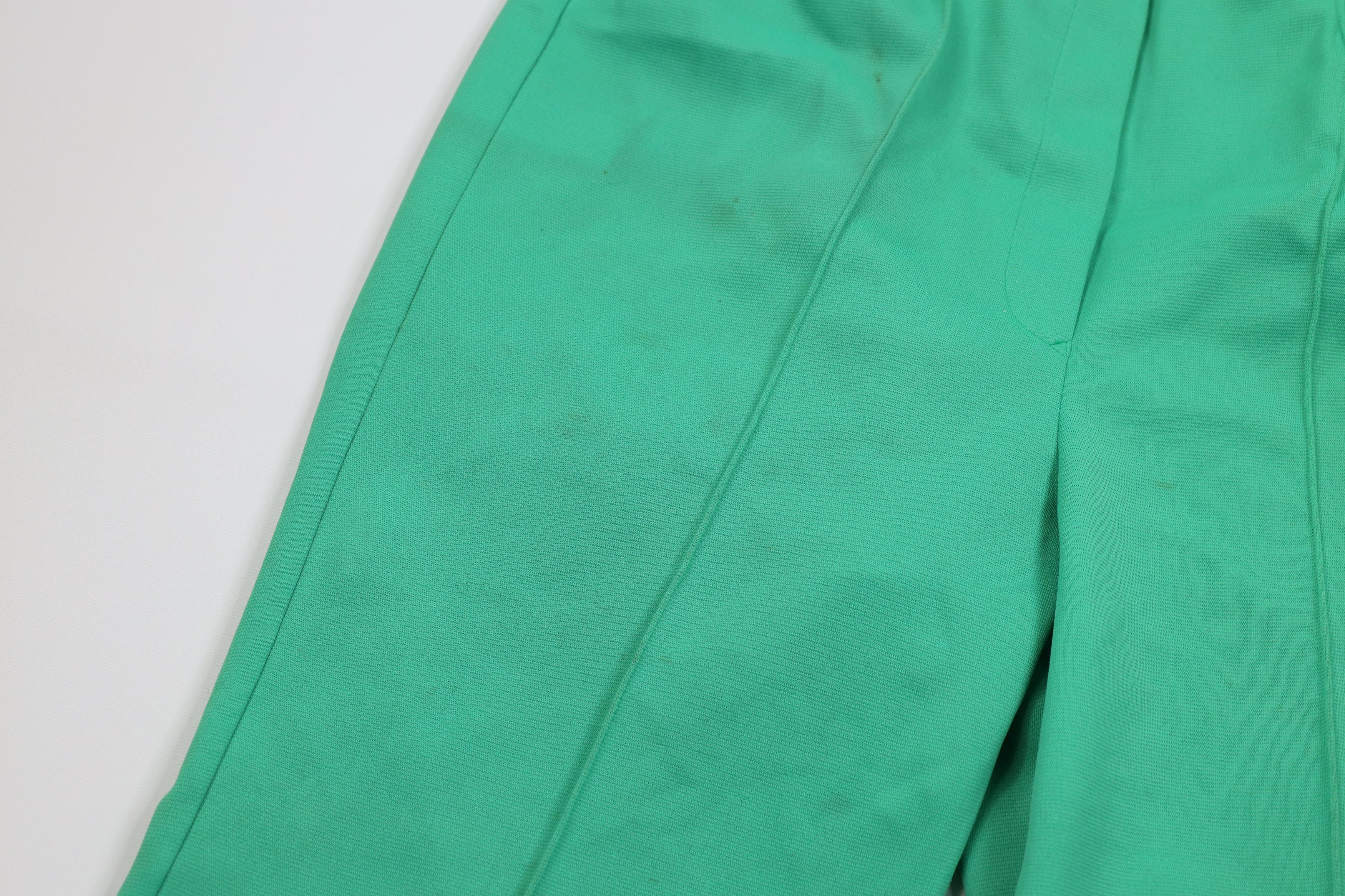 Vintage Vintage 70s Streetwear Wide Leg Bell Bottoms Pants Green Size 32" / US 10 / IT 46 - 7 Thumbnail