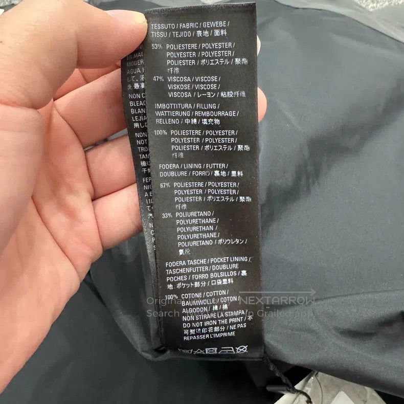 Balenciaga Balenciaga Grey Printed Cotton Jacket Size XS / US 0-2 / IT 36-38 - 4 Thumbnail