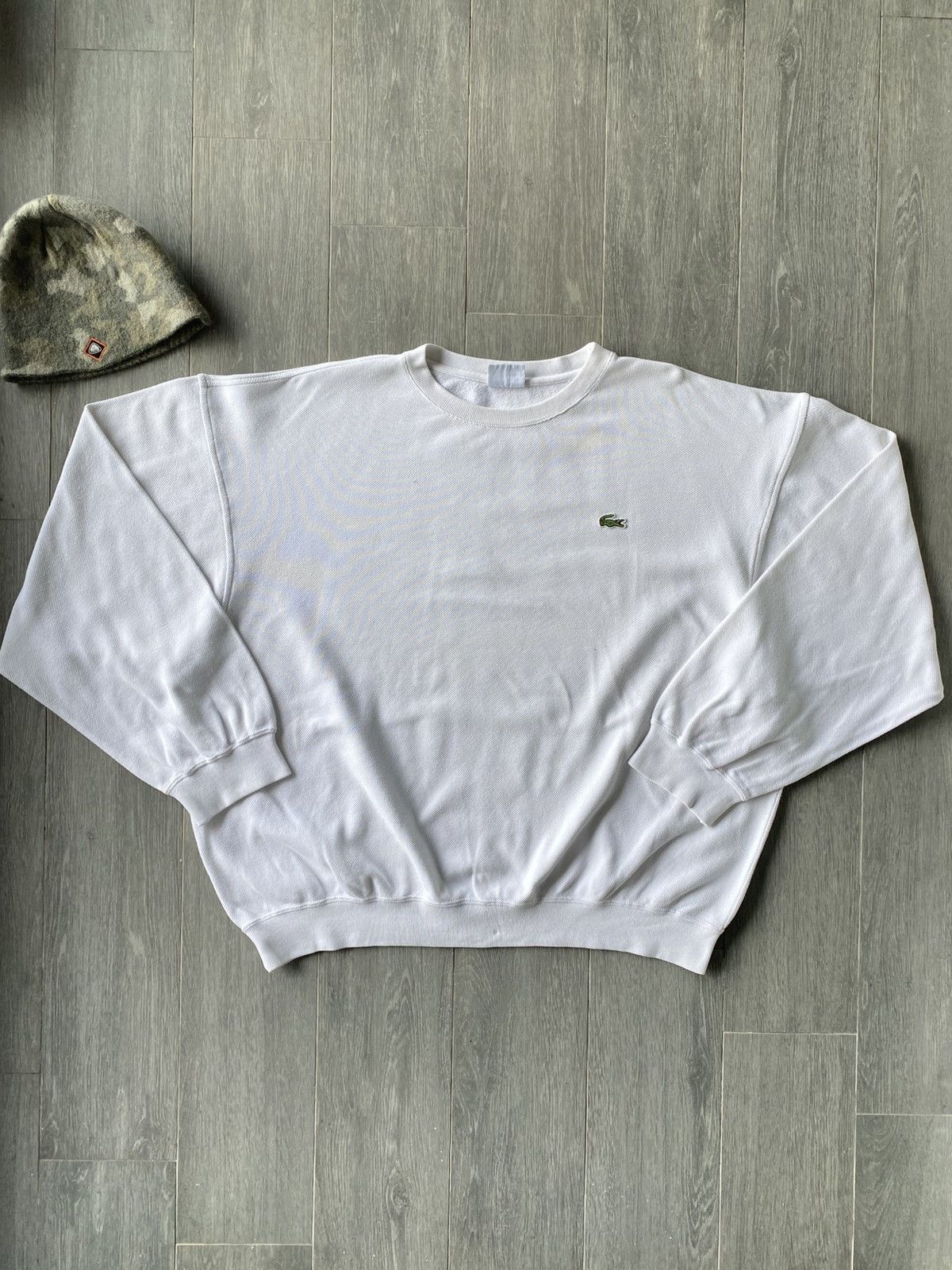 Lacoste × Vintage Vintage Lacoste Crewneck Sweatshirt Size US XL / EU 56 / 4 - 1 Thumbnail