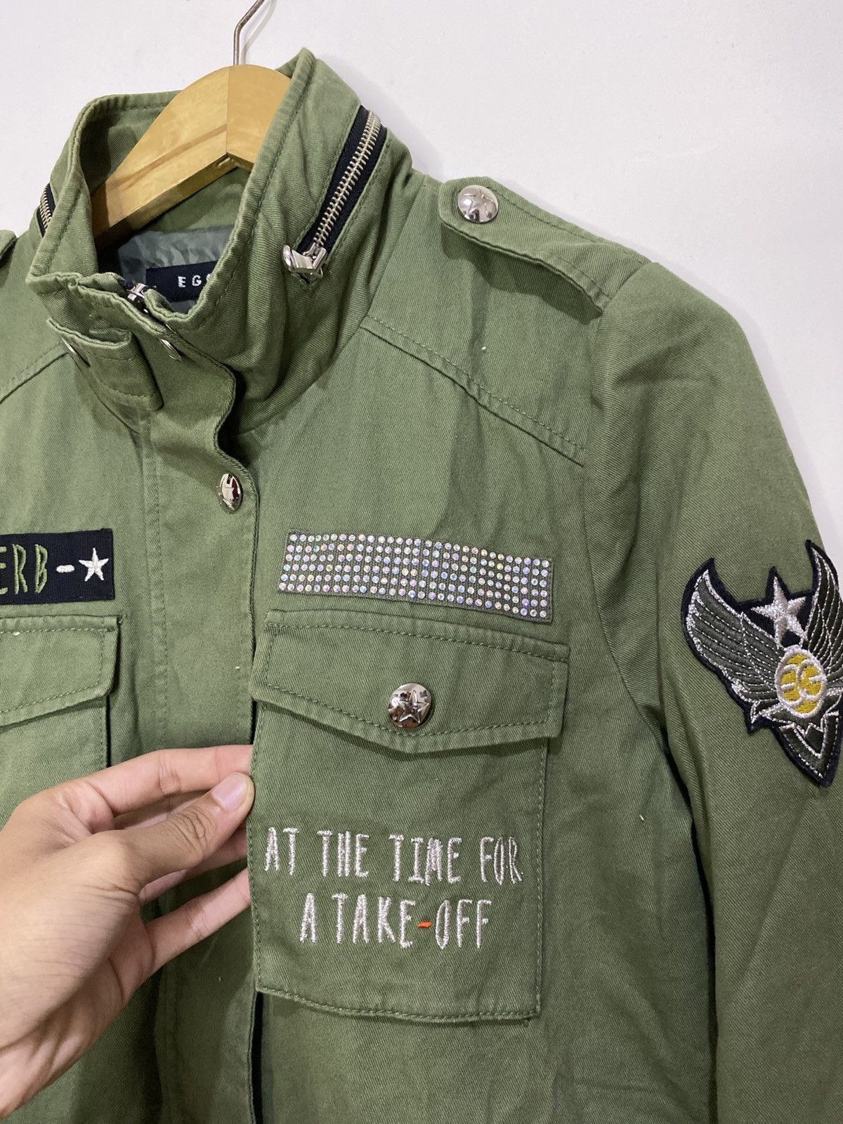 Japanese Brand × Vintage Japanese Parka Army Egoist Jacket Size US L / EU 52-54 / 3 - 6 Thumbnail