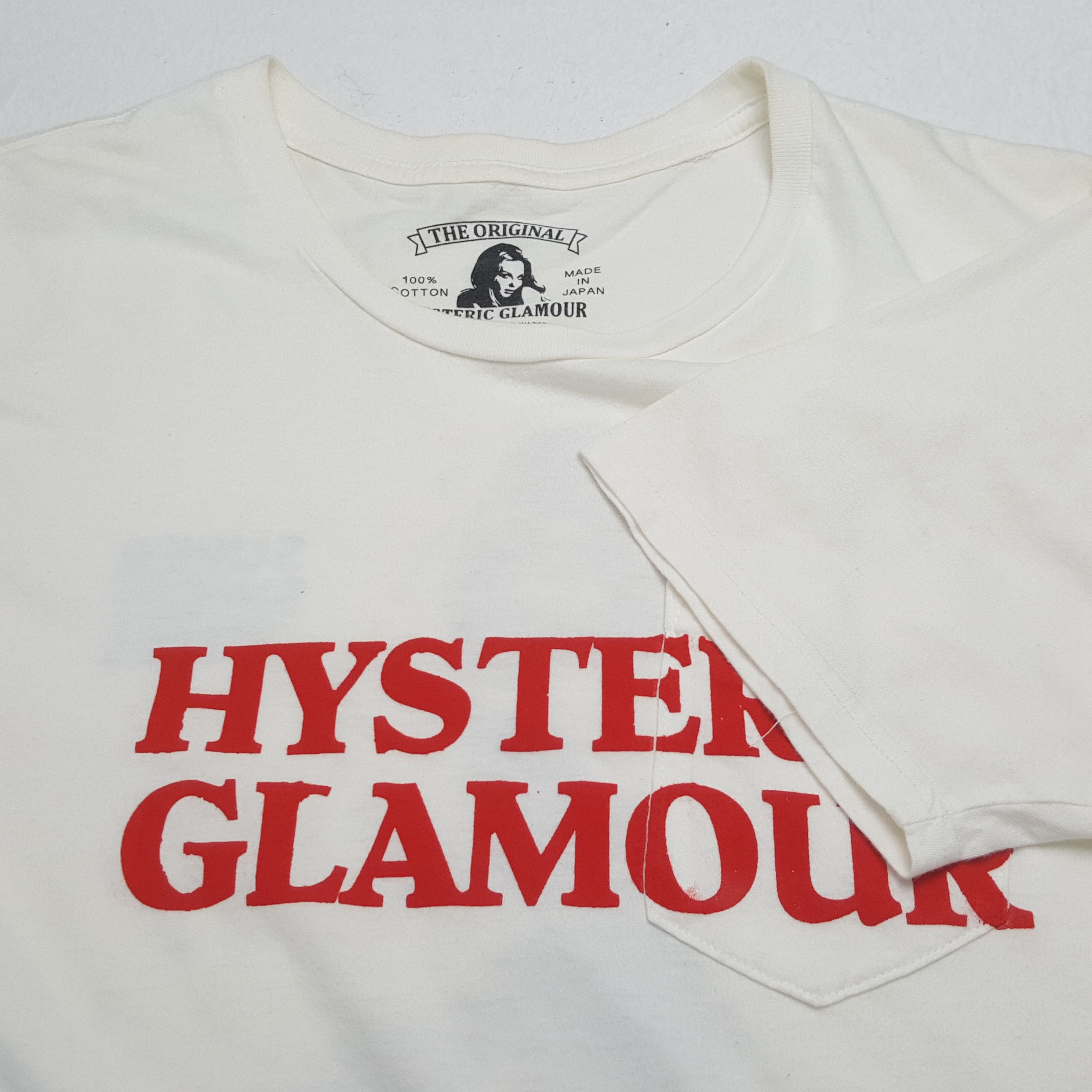 Hysteric Glamour HYSTERIC GLAMOUR Japanese Brand Streetwear Custom Tshirt Size US M / EU 48-50 / 2 - 7 Thumbnail