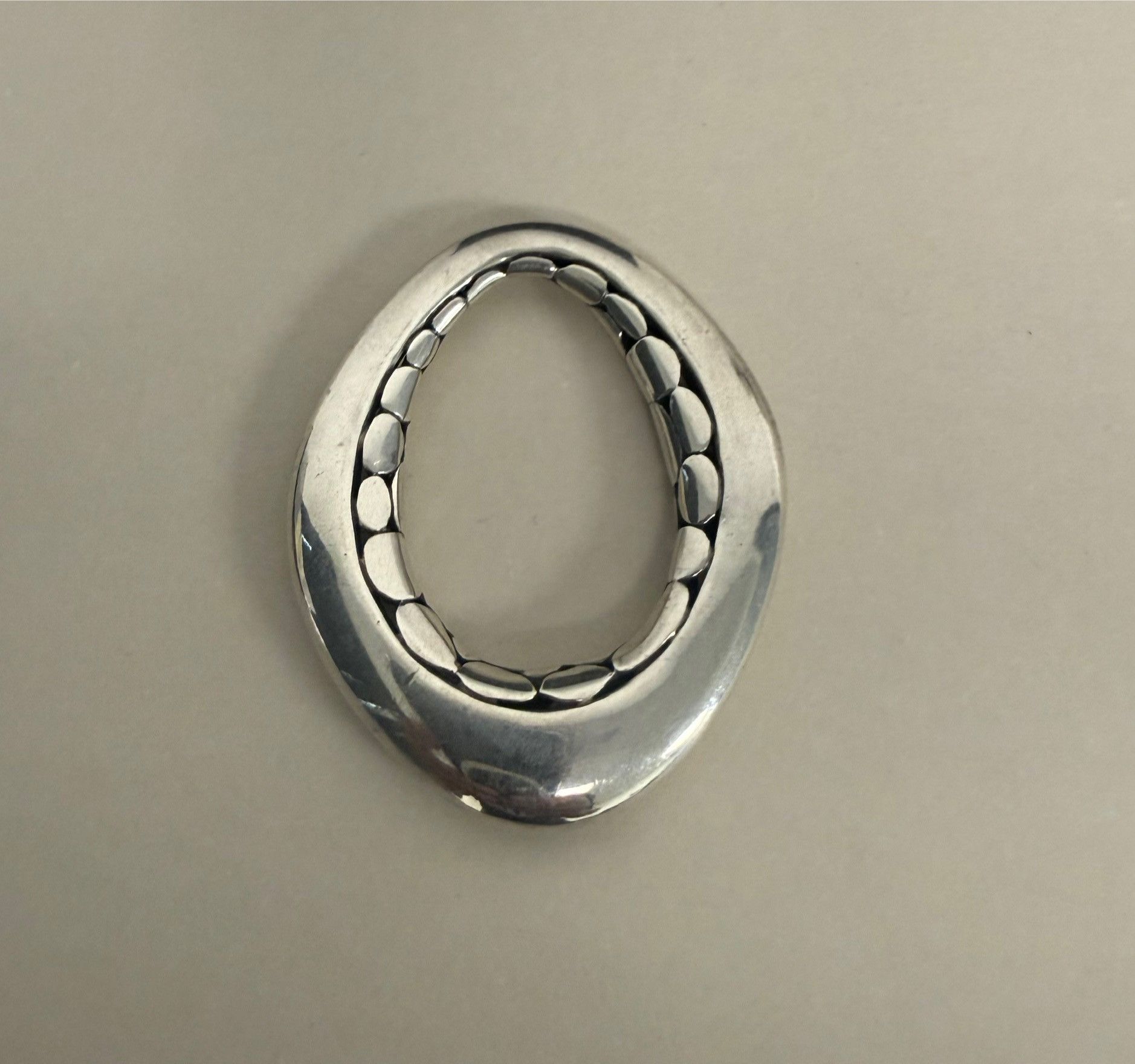 John Hardy John Hardy 925 Sterling Silver Dot Pendant Large Size ONE SIZE - 1 Thumbnail