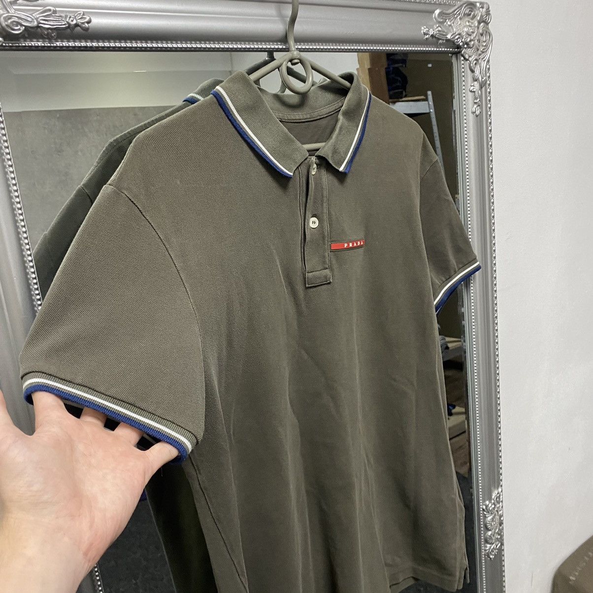 Prada Prada Polo Shirt Size US XL / EU 56 / 4 - 4 Thumbnail