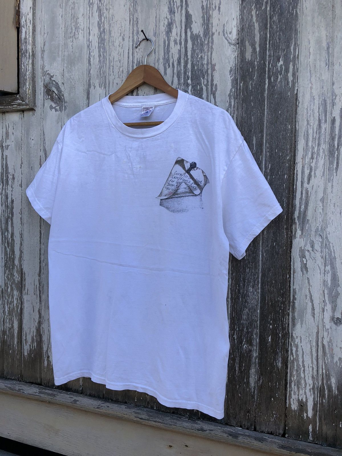 Affliction RARE Vintage 90s Jesus Cross Tshirts Size US L / EU 52-54 / 3 - 9 Thumbnail