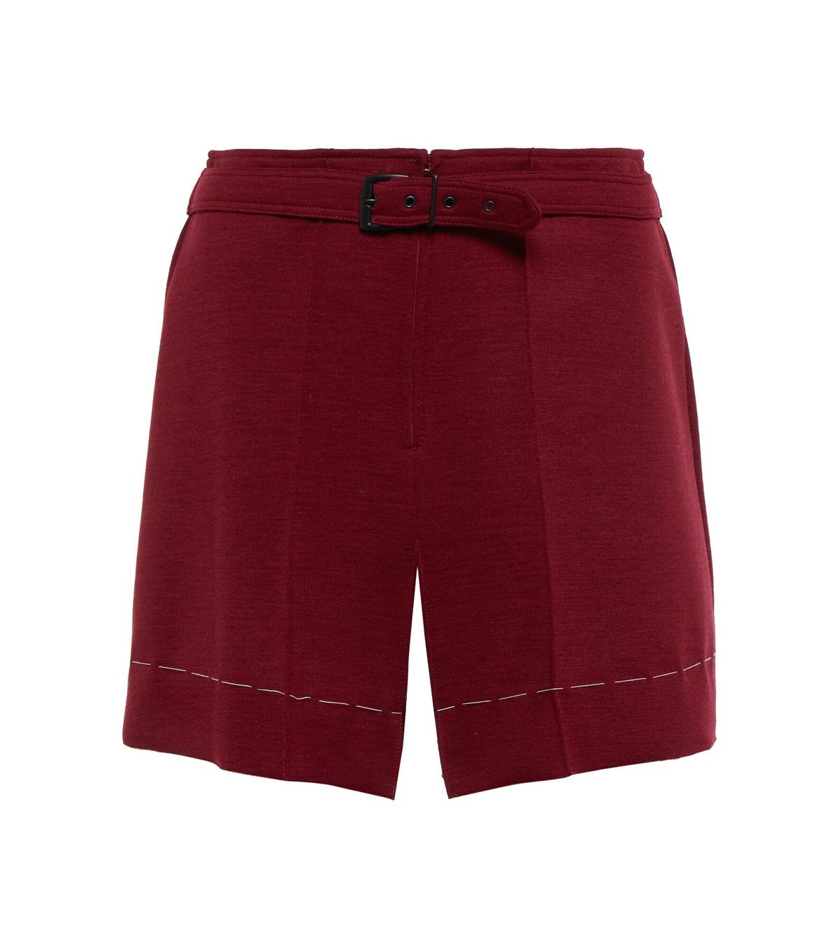 Maison Margiela o1y0625 Short in Burgundy Size 26" / US 2 / IT 38 - 1 Thumbnail