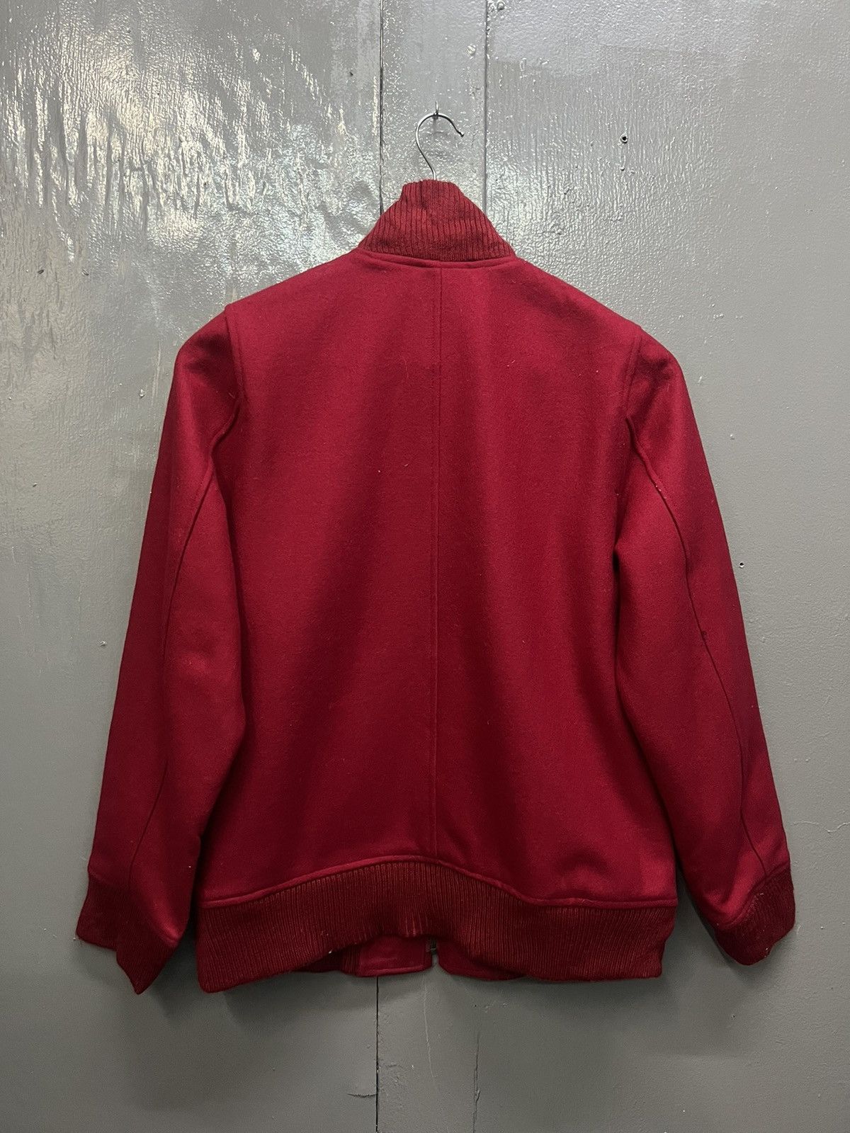 Japanese Brand Vintage Pret Pul Mermaid Red Wool Zipper Jacket Size US S / EU 44-46 / 1 - 2 Thumbnail